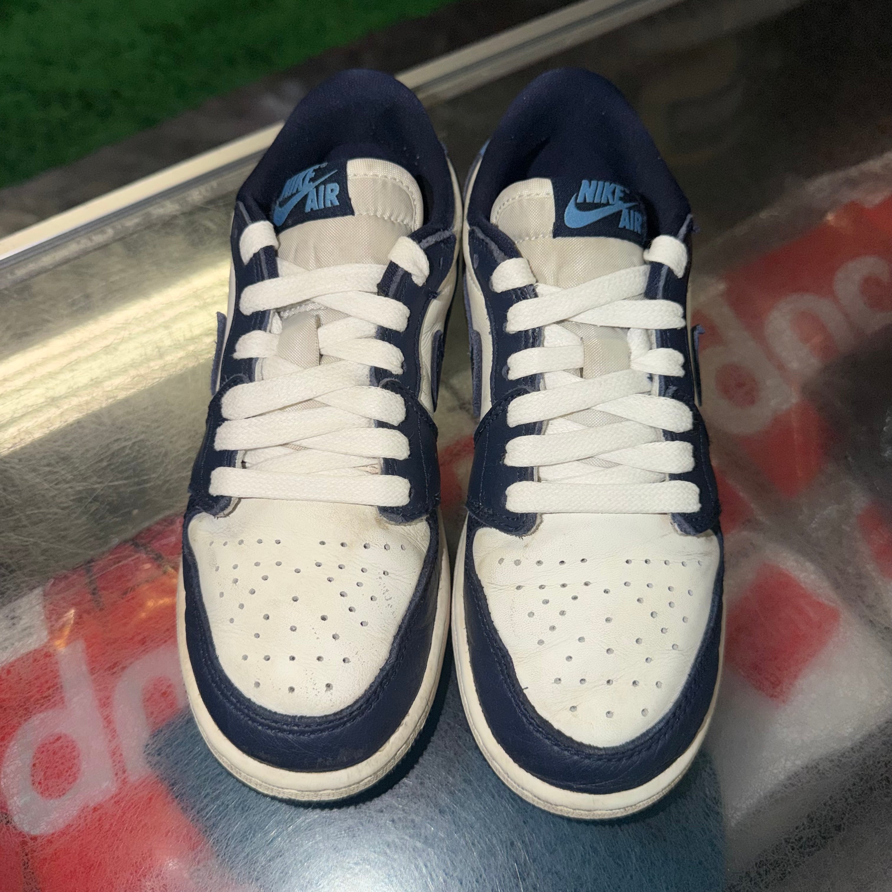 Size 4y AJ 1 Low "Obsidian" - NB