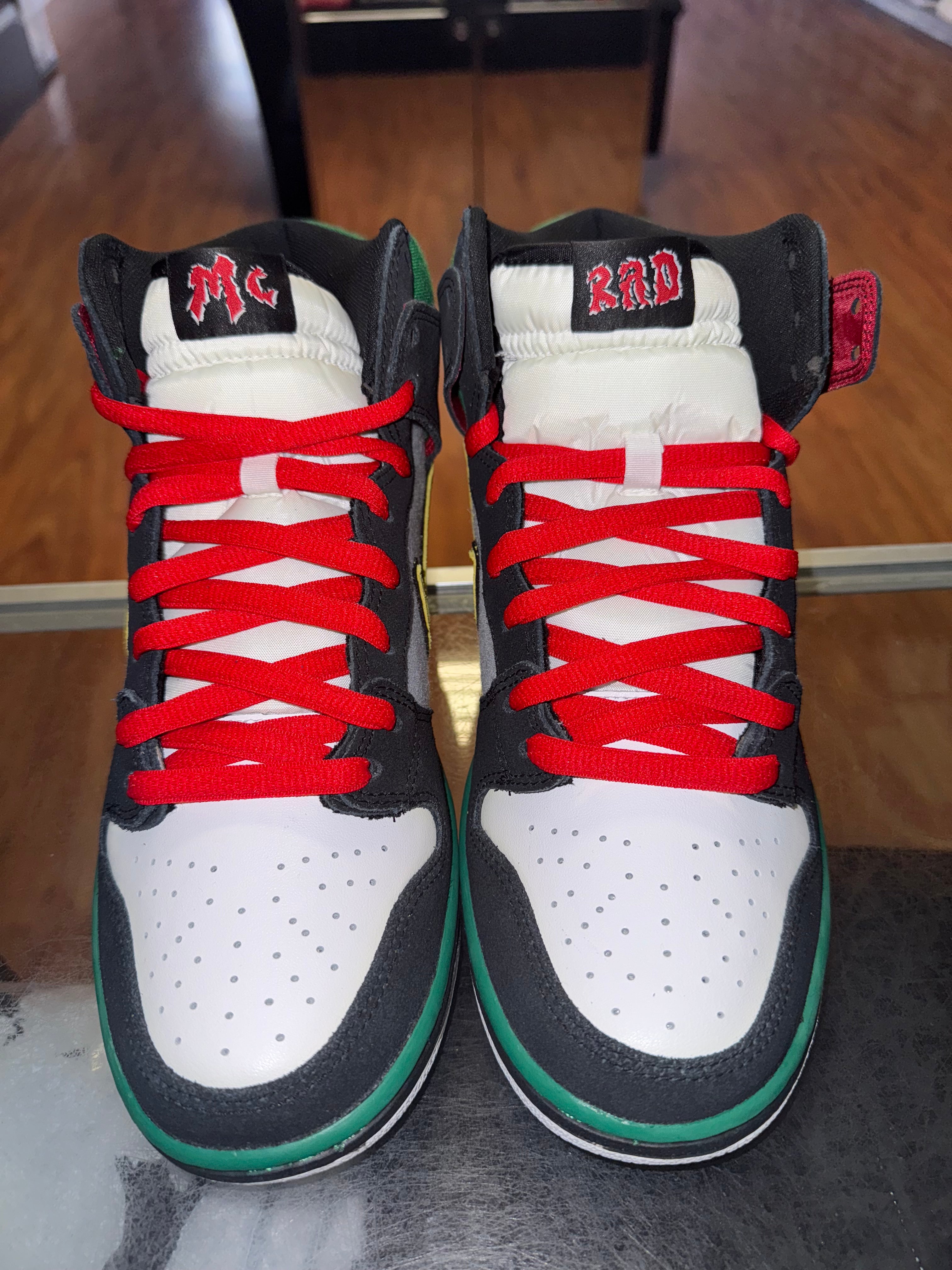 Size 9.5 Dunk High SB “Mcrad” Brand New