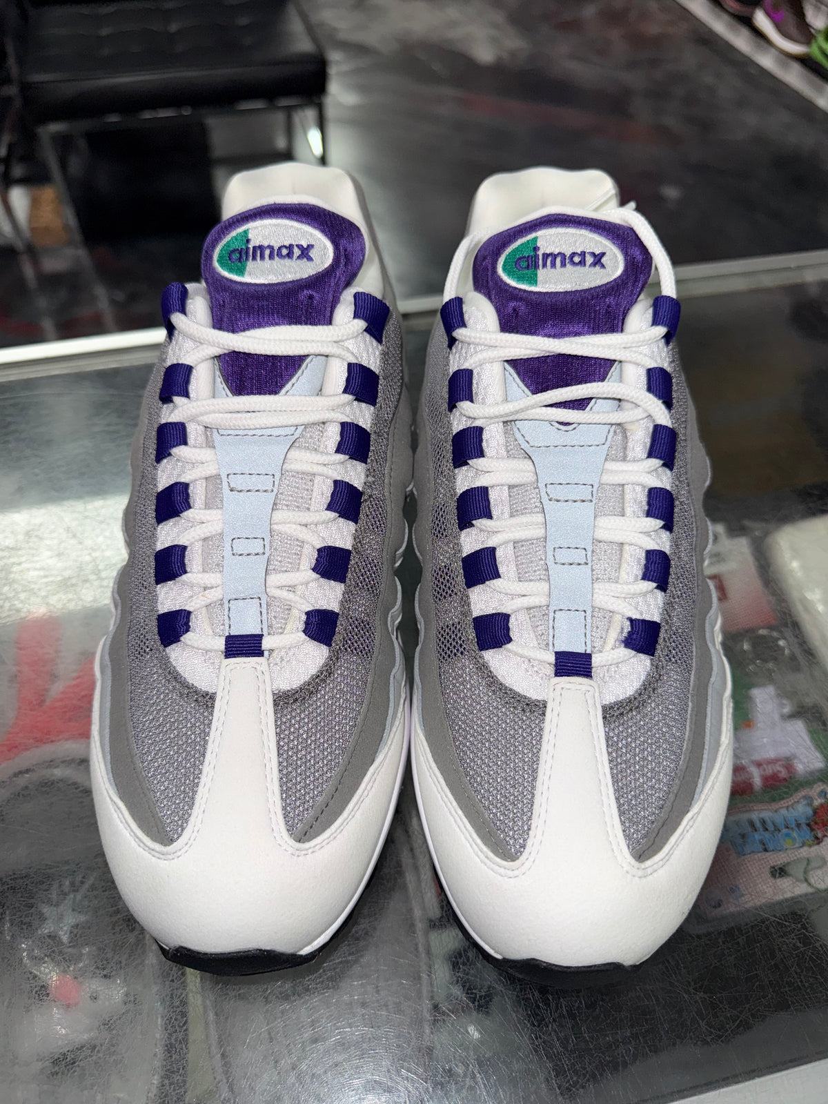 Size 10.5 (12W) Air Max 95 Big Bubble “Grape” Brand New