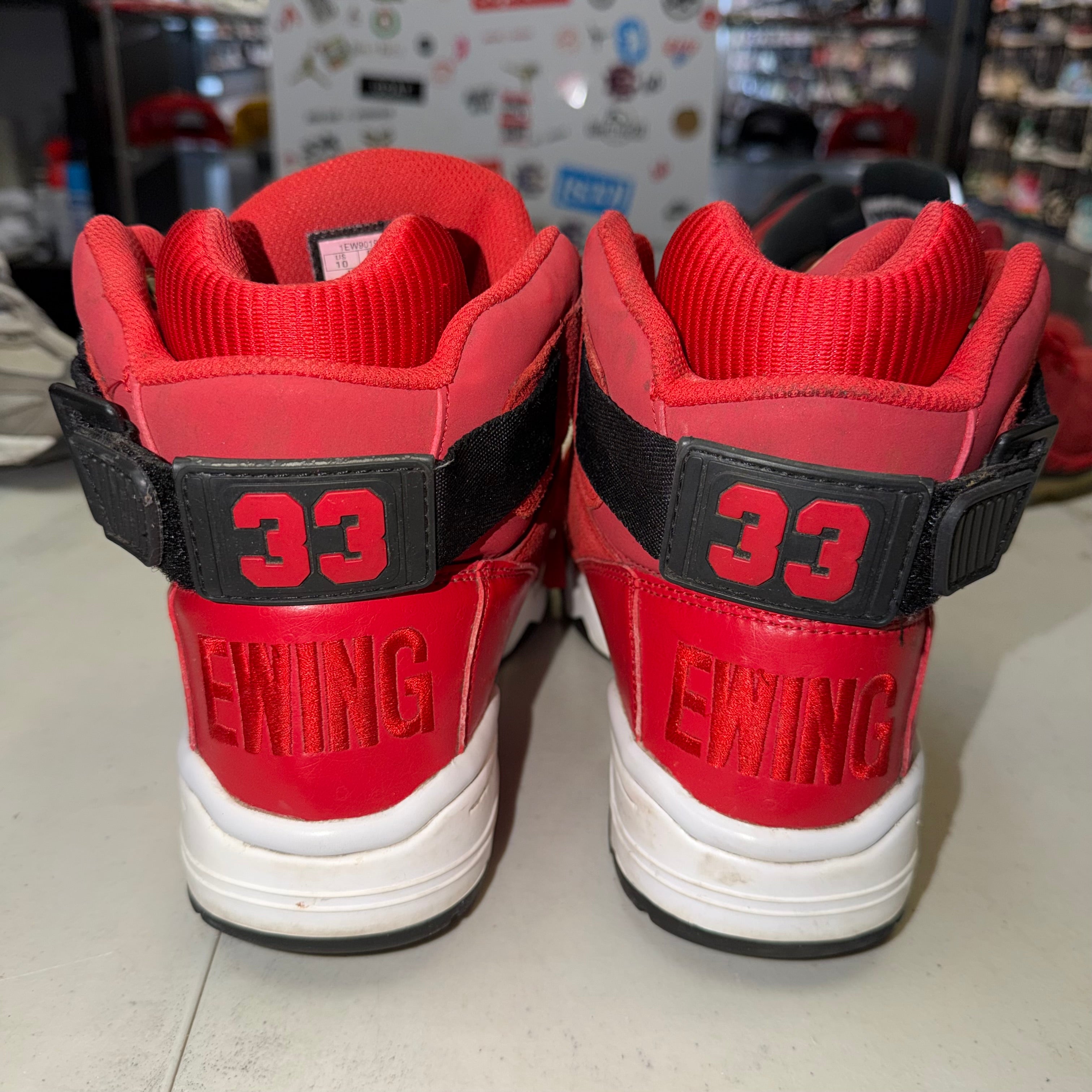 Size 10 Ewing Hi "Red" - NB