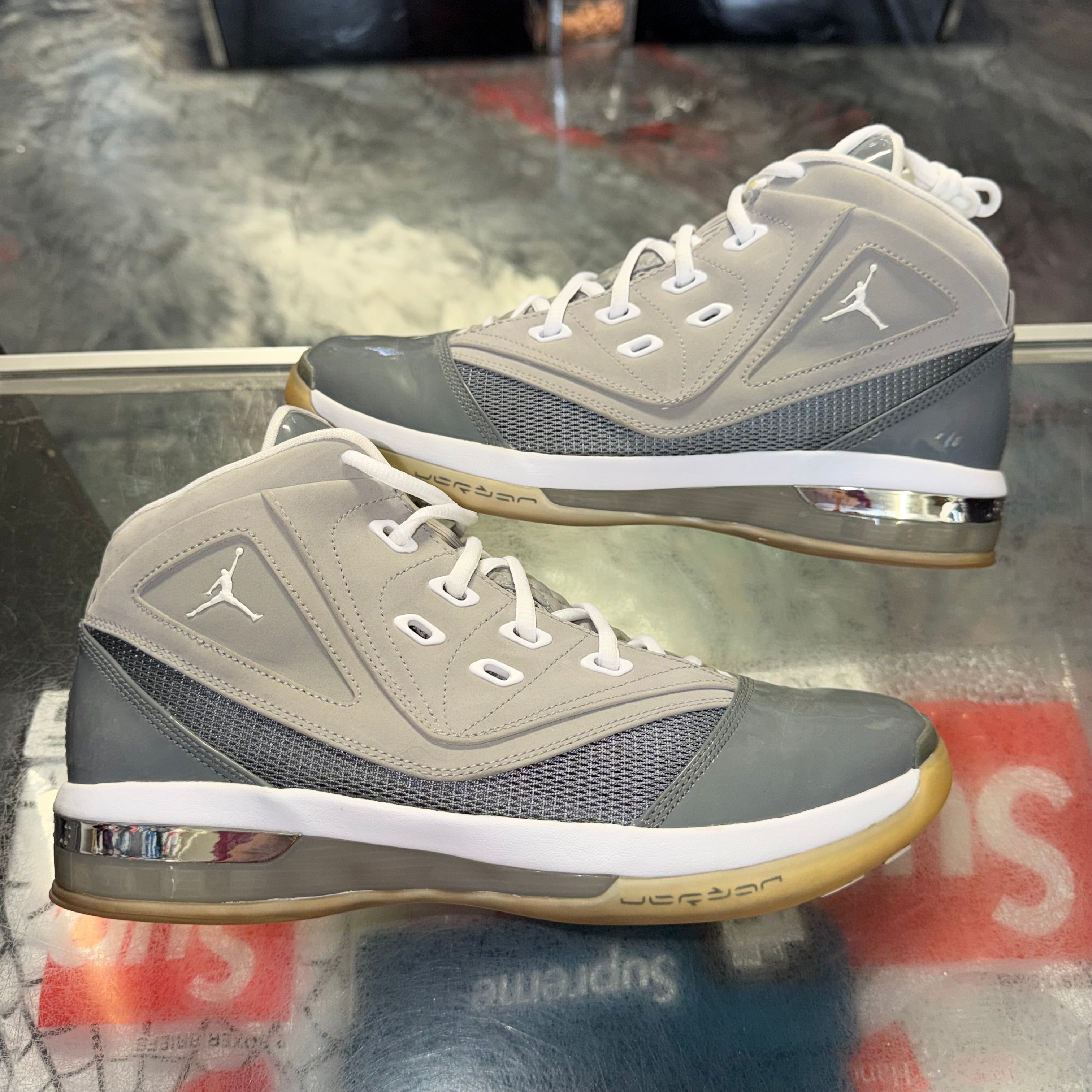 Size 10 Air Jordan 16.5 Team "Cool Grey"