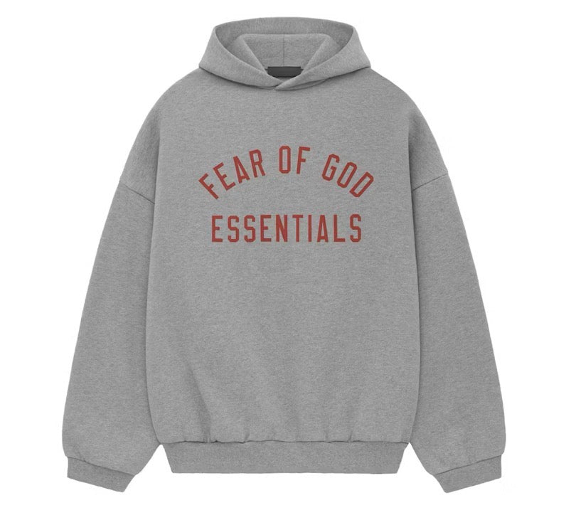 Size L Essentials FOG State Hoodie “Heather Grey” Brand New