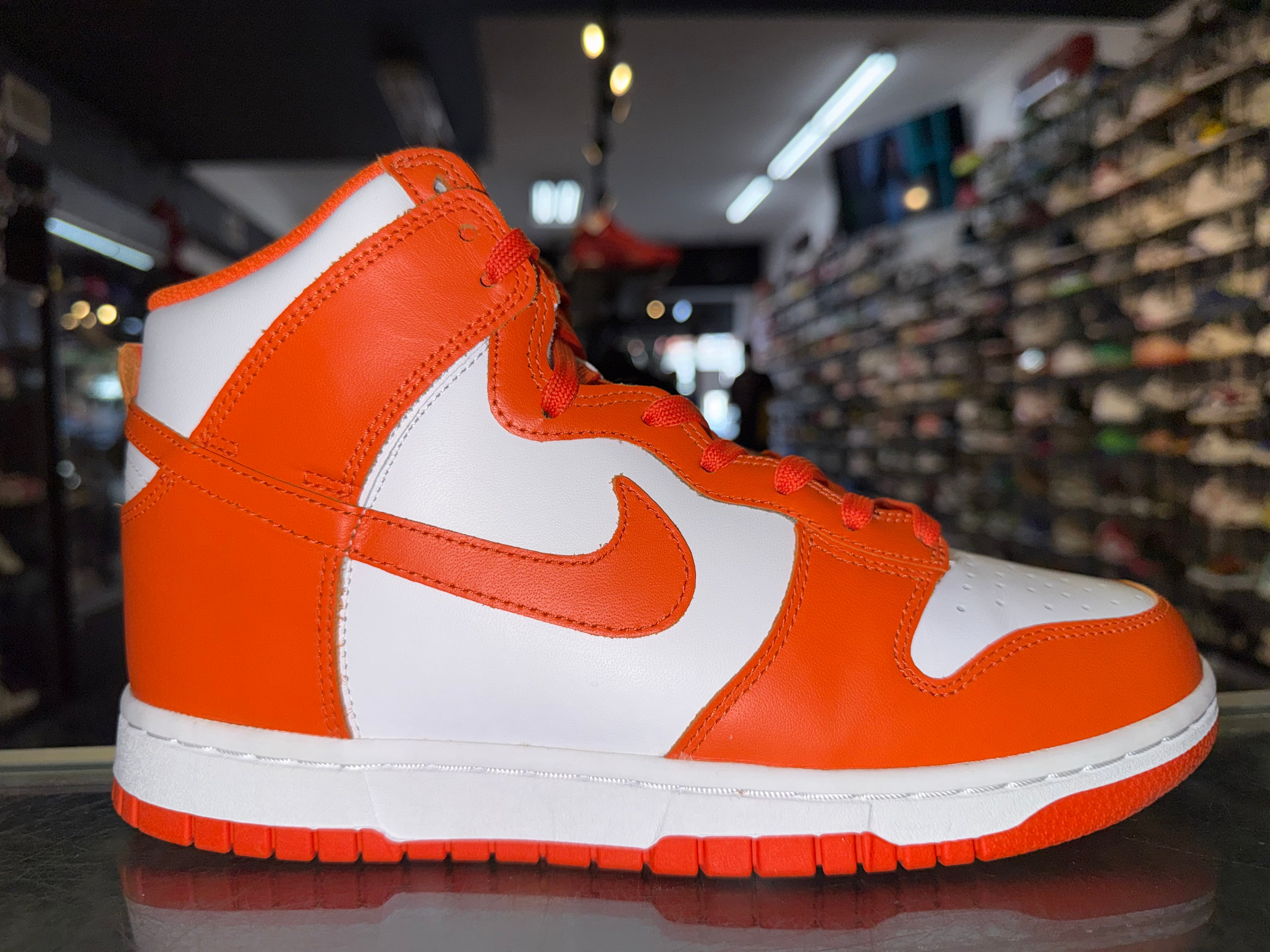Size 7 (8.5W) Dunk High “Syracuse”