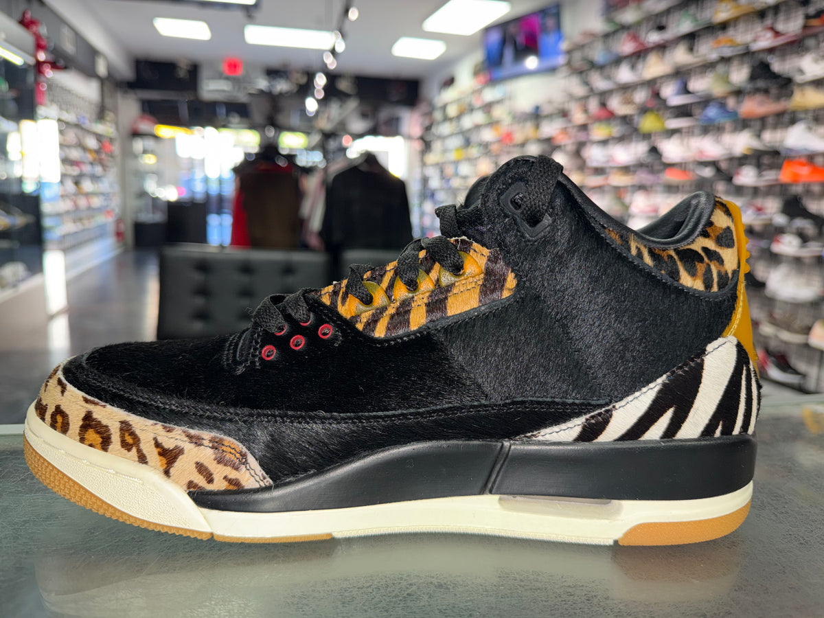 Size 11 Air Jordan 3 "Animal Instinct"