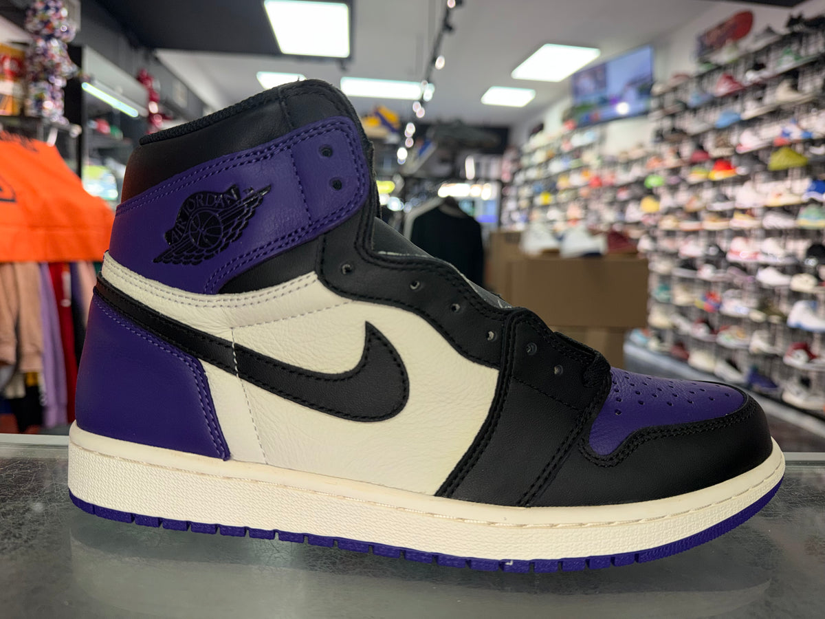 Size 11 Air Jordan 1 "Court Purple" Brand New