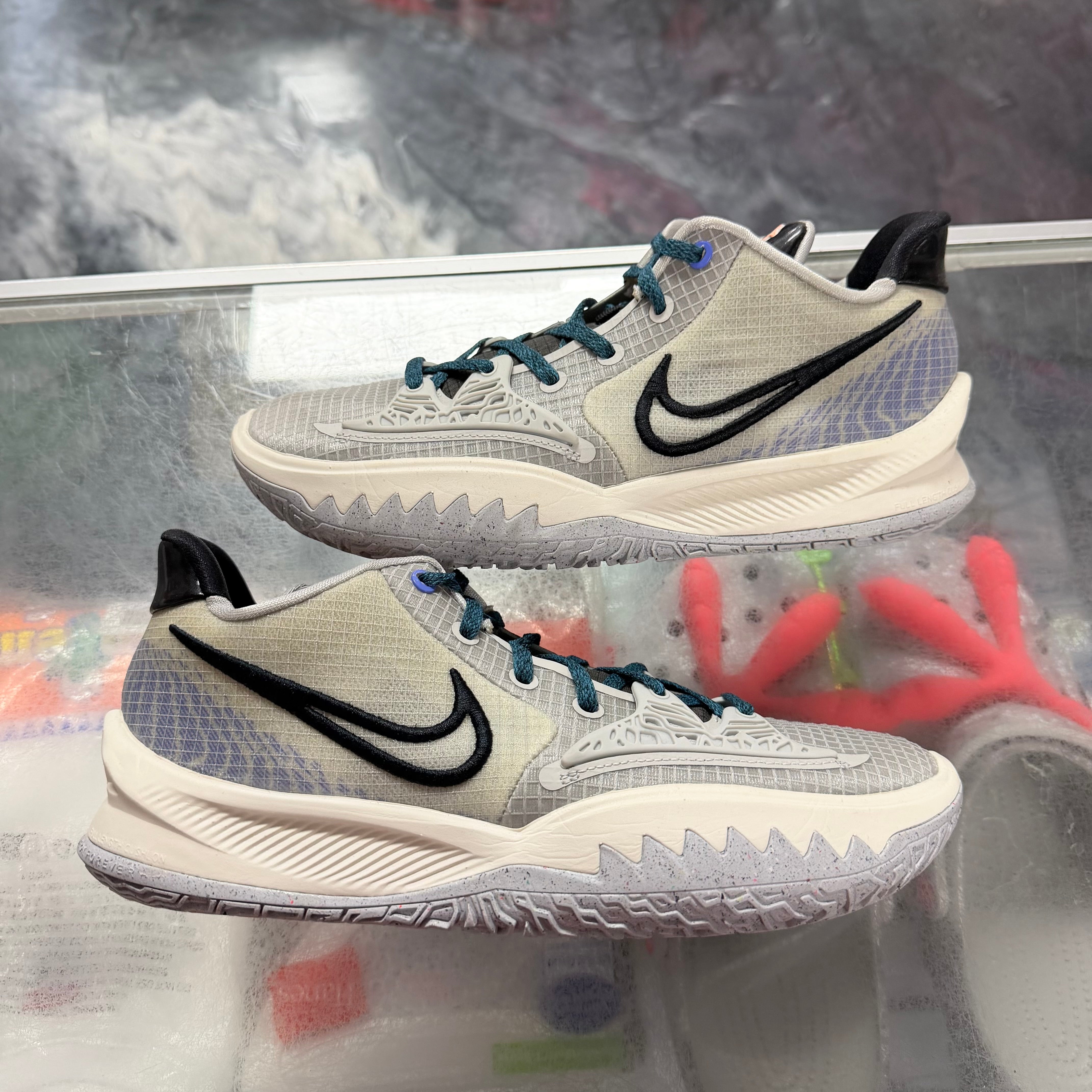 Size 9 Kyrie 4 Low "Grey Fog" - NB