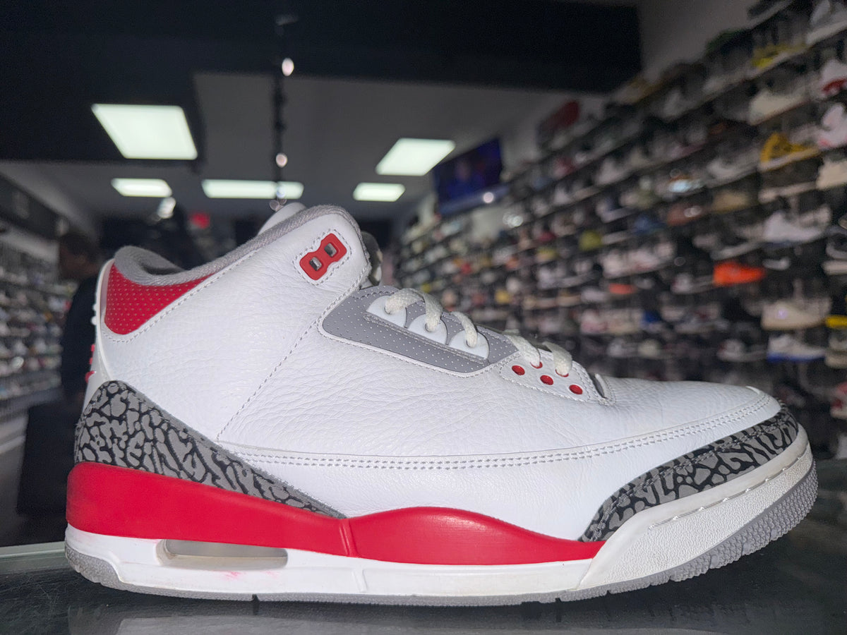 Size 12 Air Jordan 3 "Fire Red"