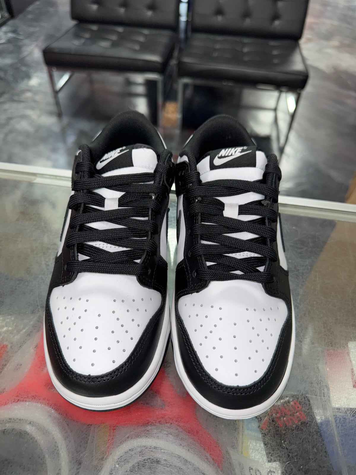 Size 5 (6.5) Dunk Low "Panda" Brand New