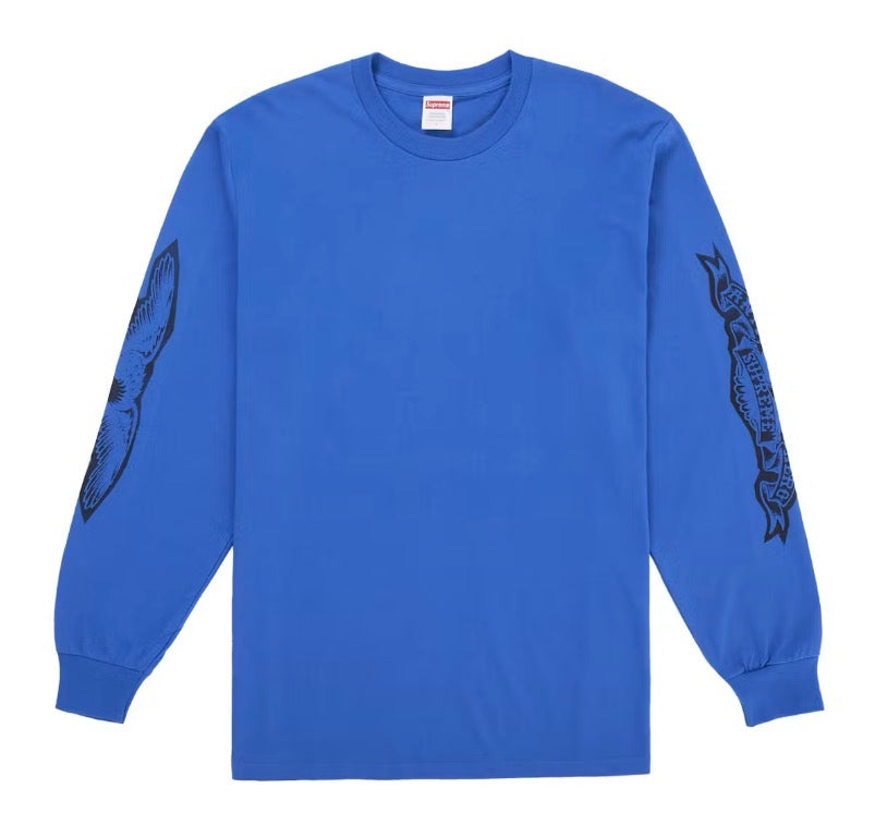 Size XXL Supreme Antihero Eagle Long Sleeve “Blue” Brand New
