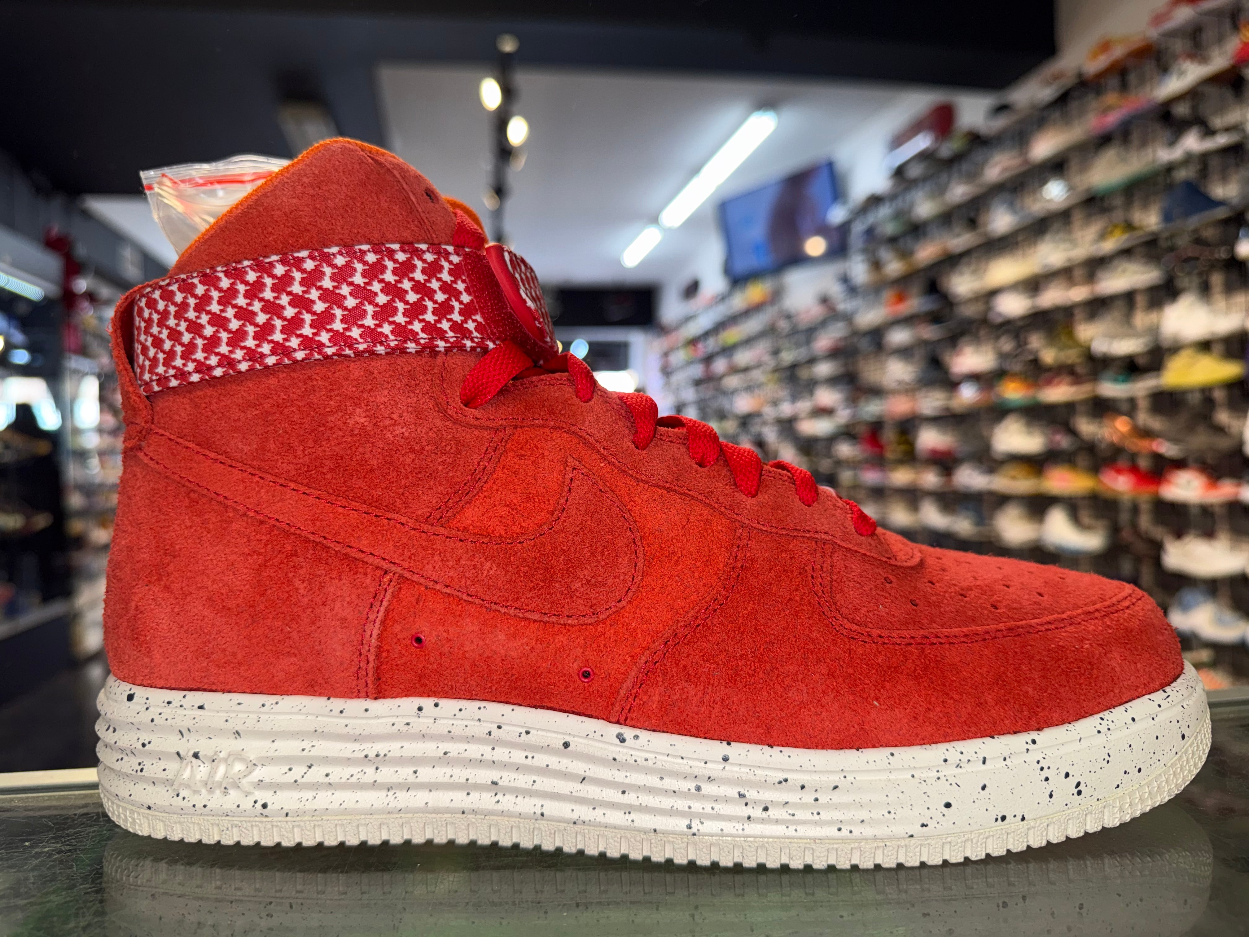 Size 9.5 Air Force 1 High Undefeated “Red” Brand New