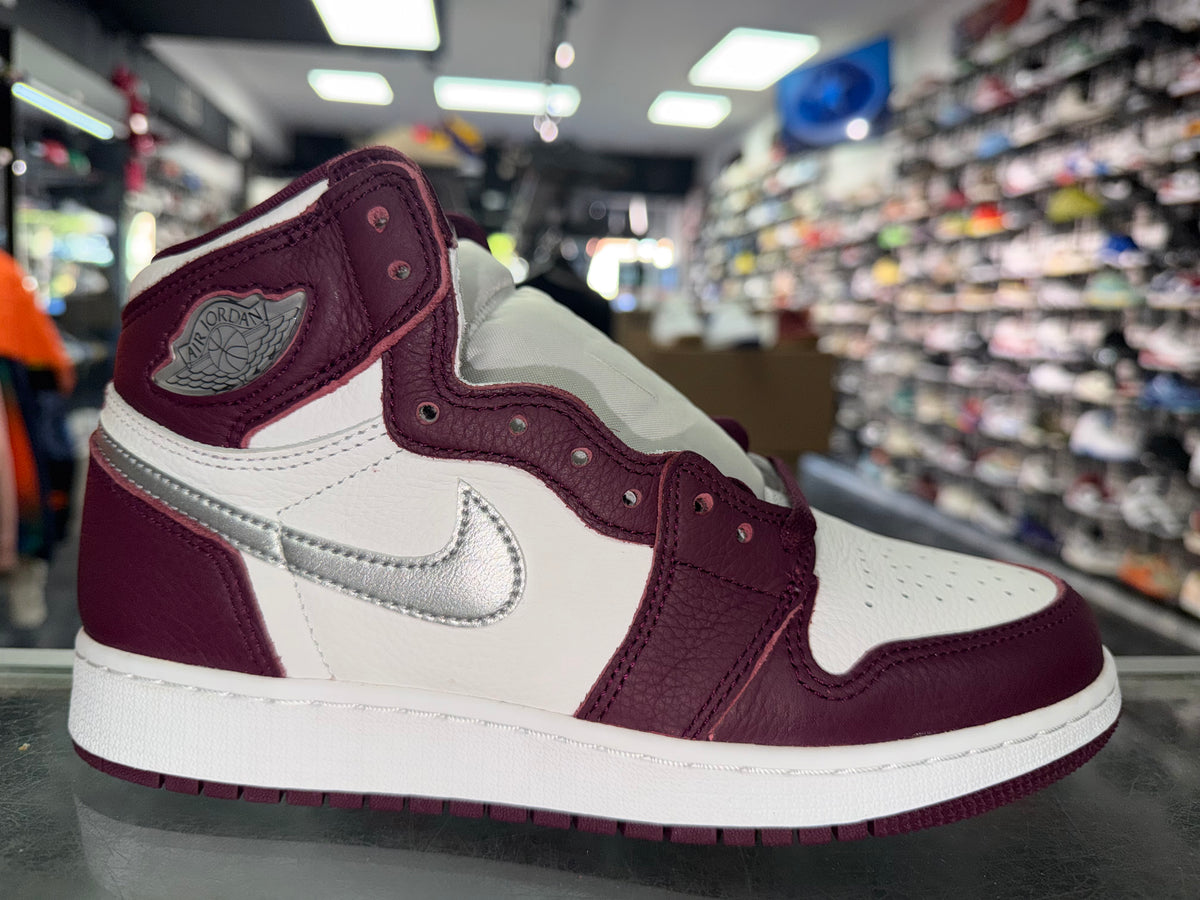 Size 6y Air Jordan 1 "Bordeaux" Brand New
