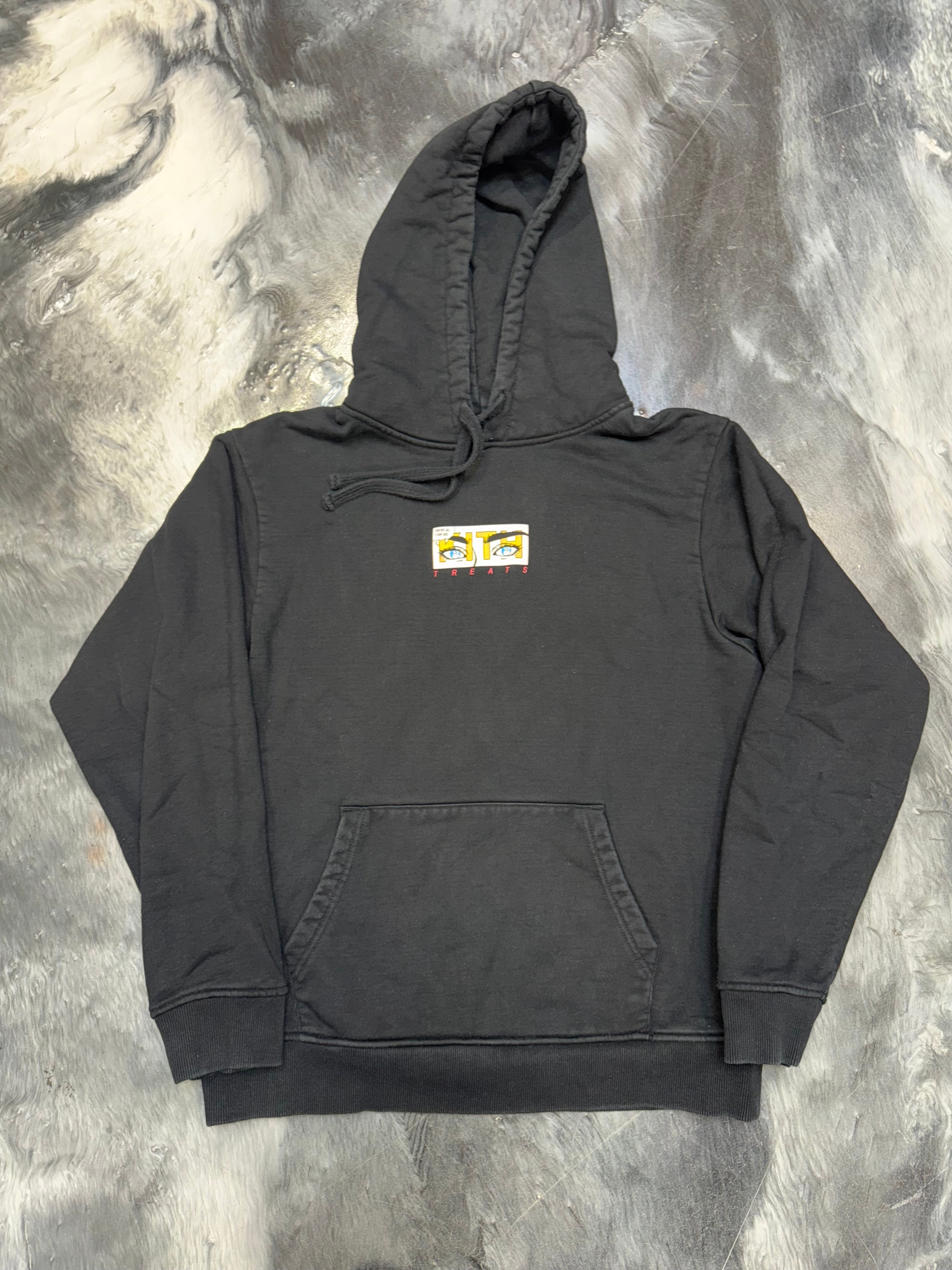Size L Kith Treats Comic Hoodie “Black”