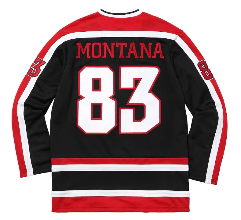 Size M Supreme x Scarface Tony Montana Jersey “Black”