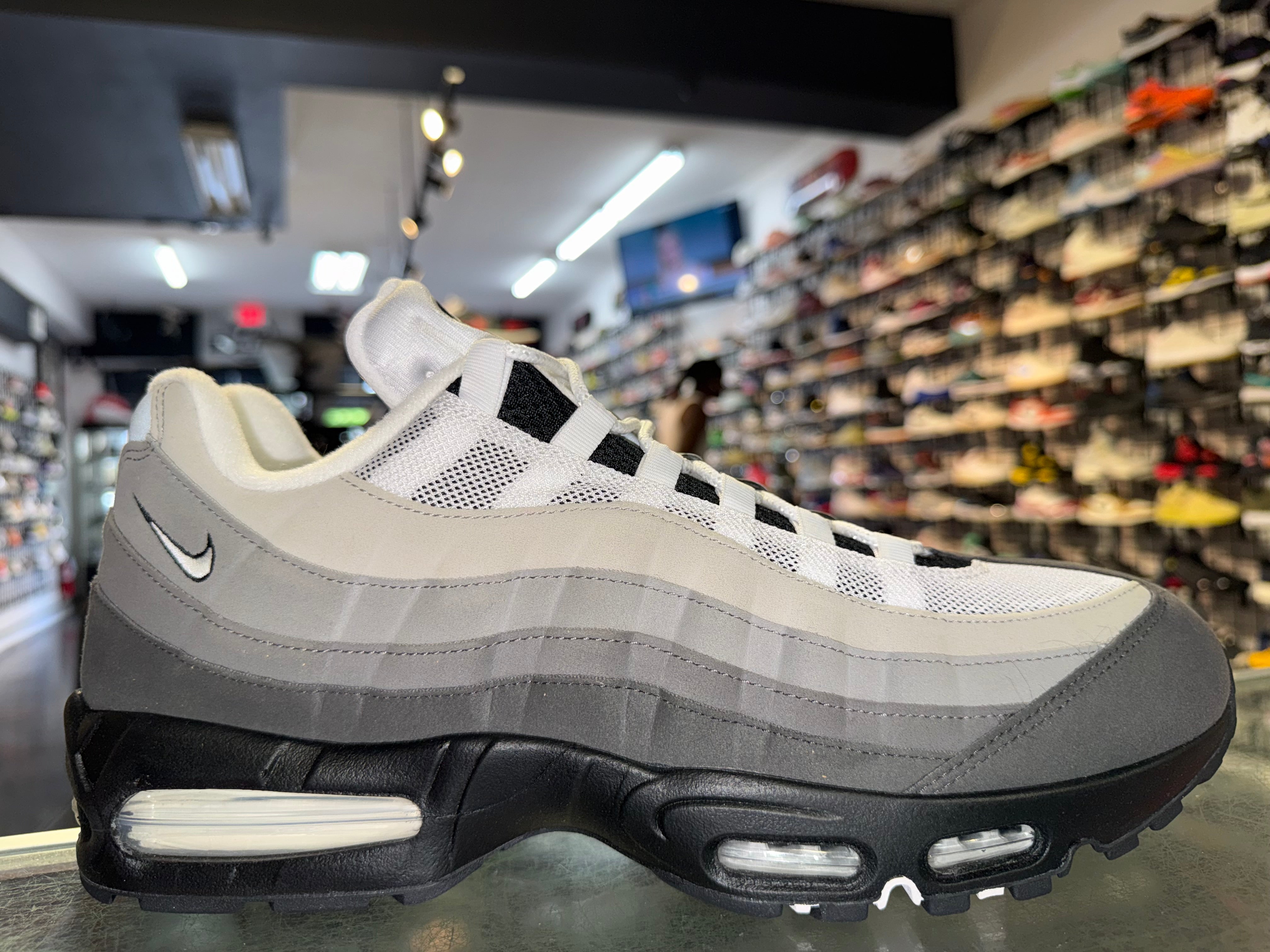 Size 15 (16.5W) Air Max 95 Big Bubble “Granite” Brand New
