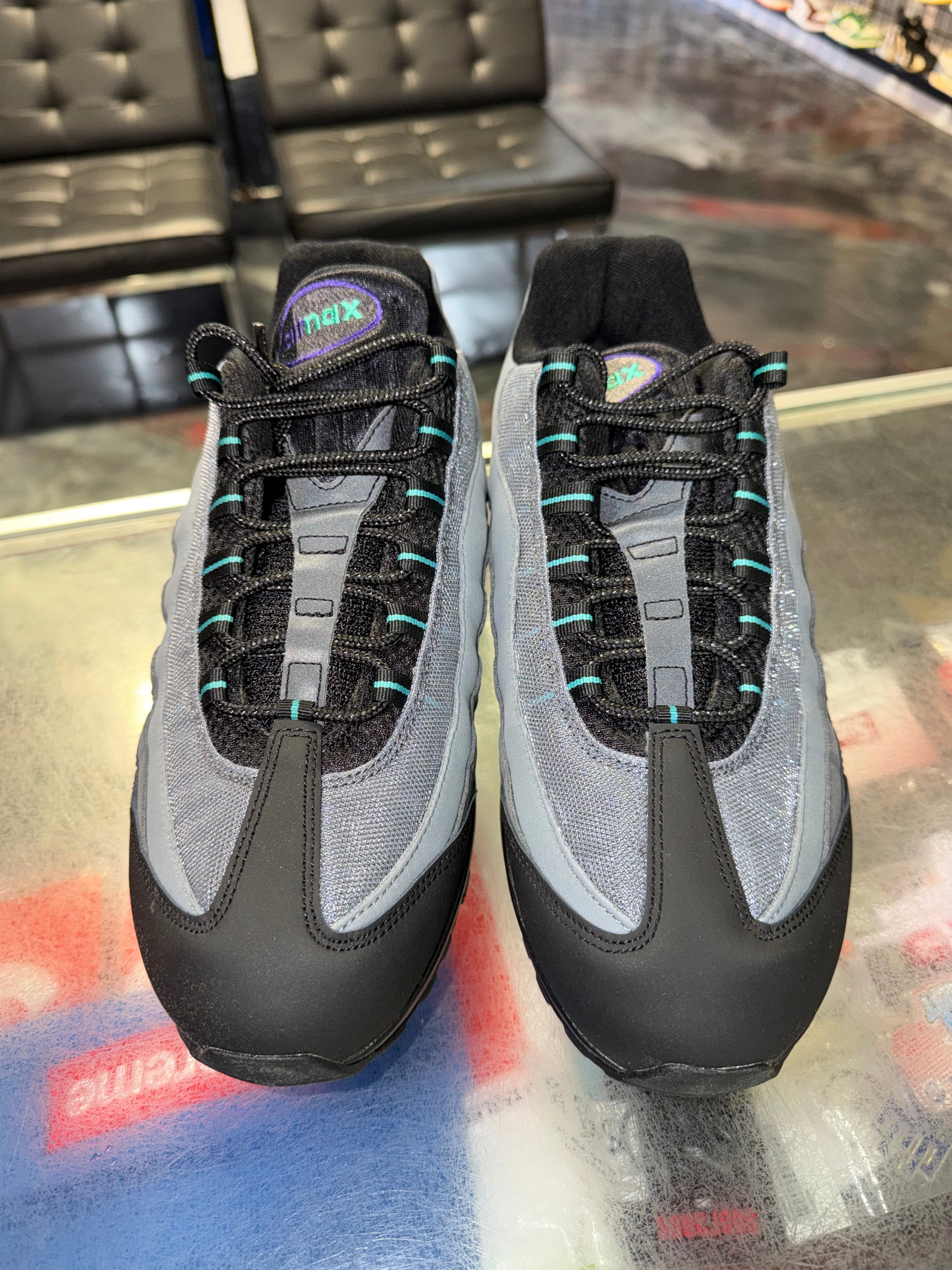 Size 11 Air Max 95 OG Big Bubble "Black Grape" Brand New