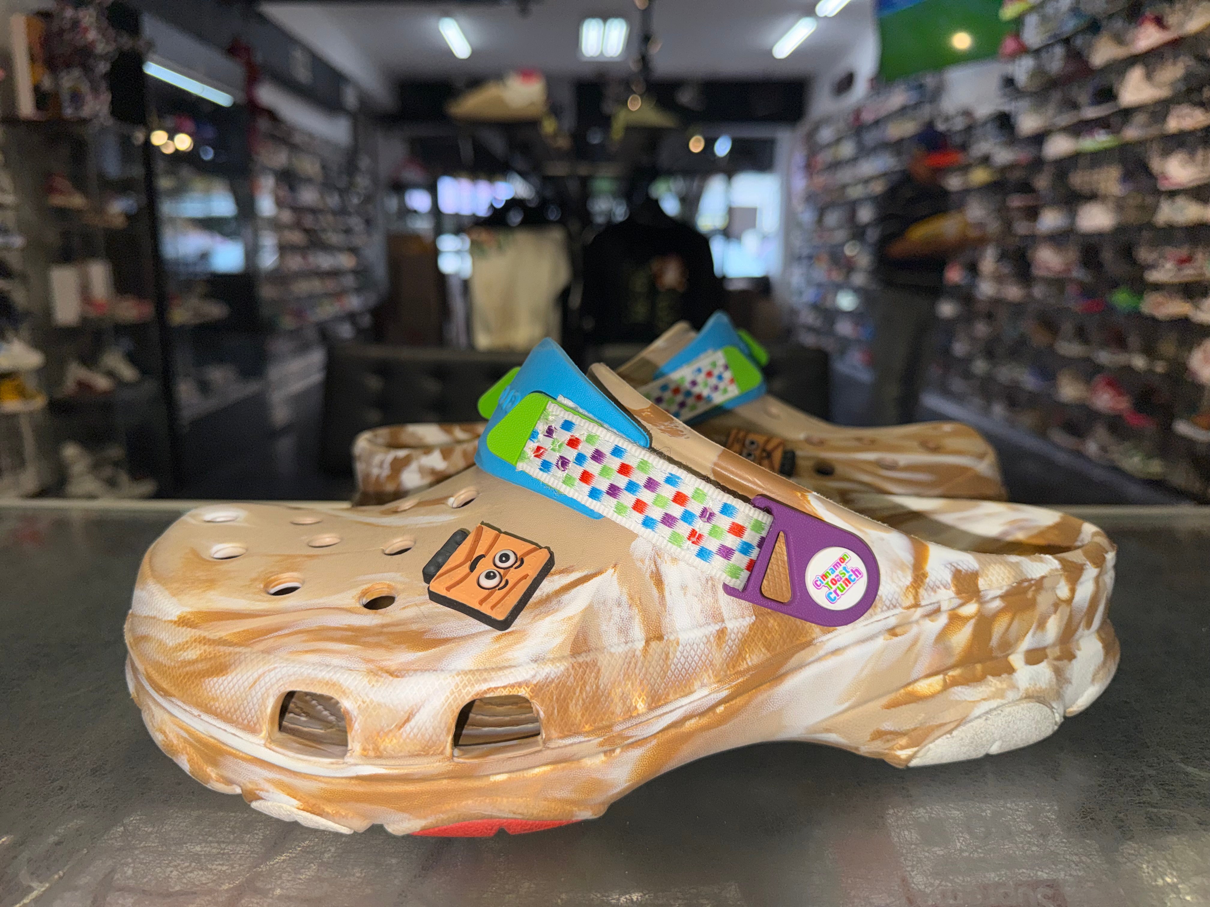 Size 12 Crocs Classic Clog “Cinnamon Toast Crunch”