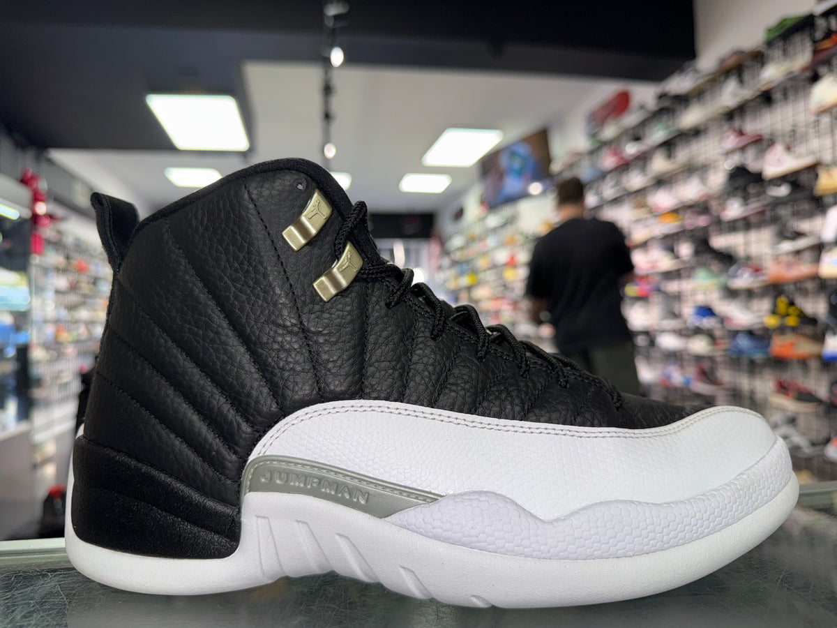 Air Jordan 12 Playoffs sneaker, pre-owned, size 9
