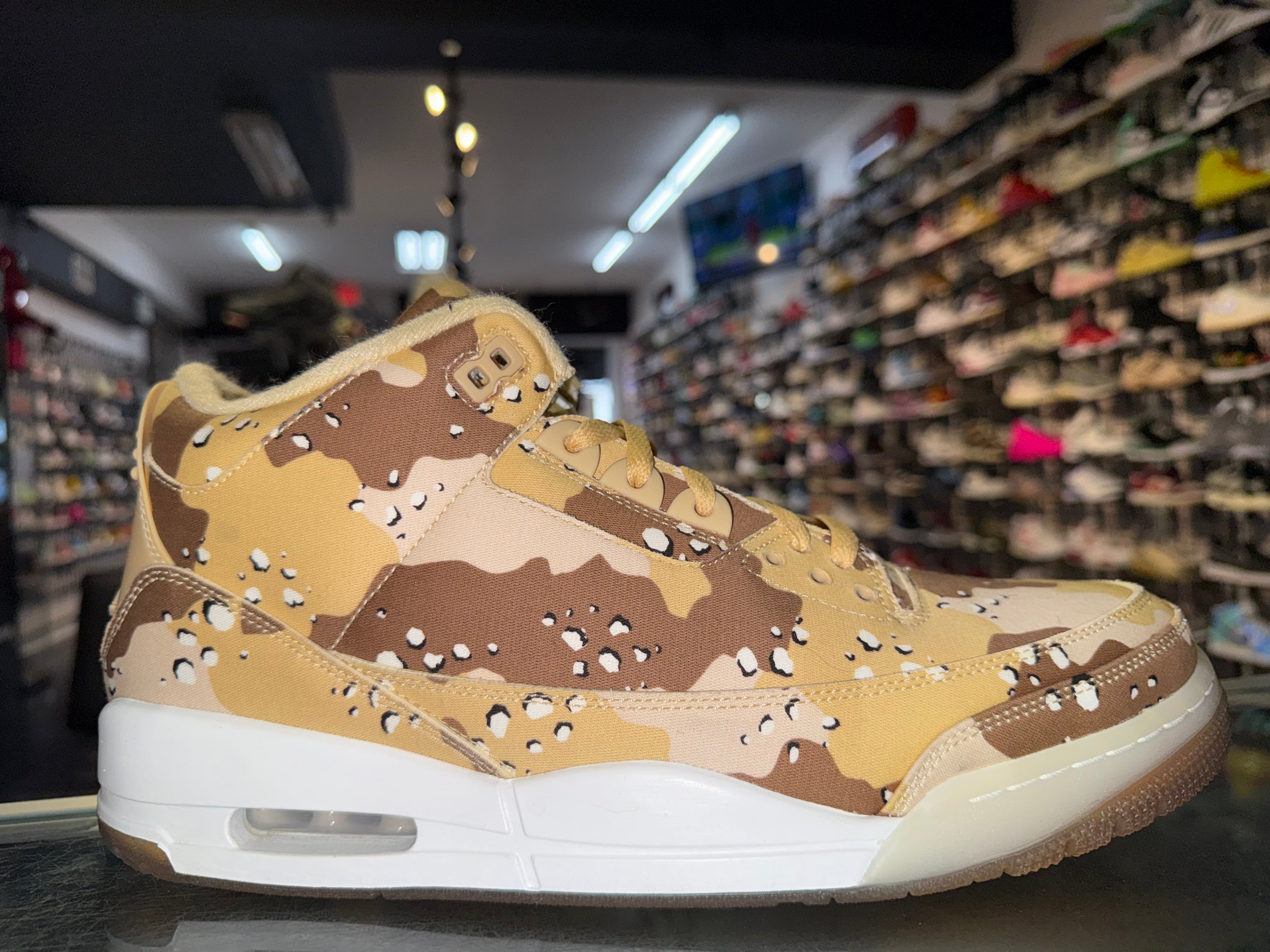 Size 13 (14.5W) Air Jordan 3 "WNBA Desert Camo"