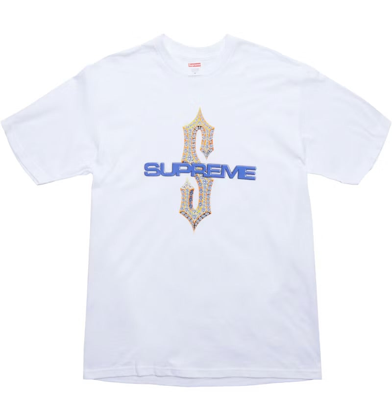 Size M Supreme Diamond S Tee “White”