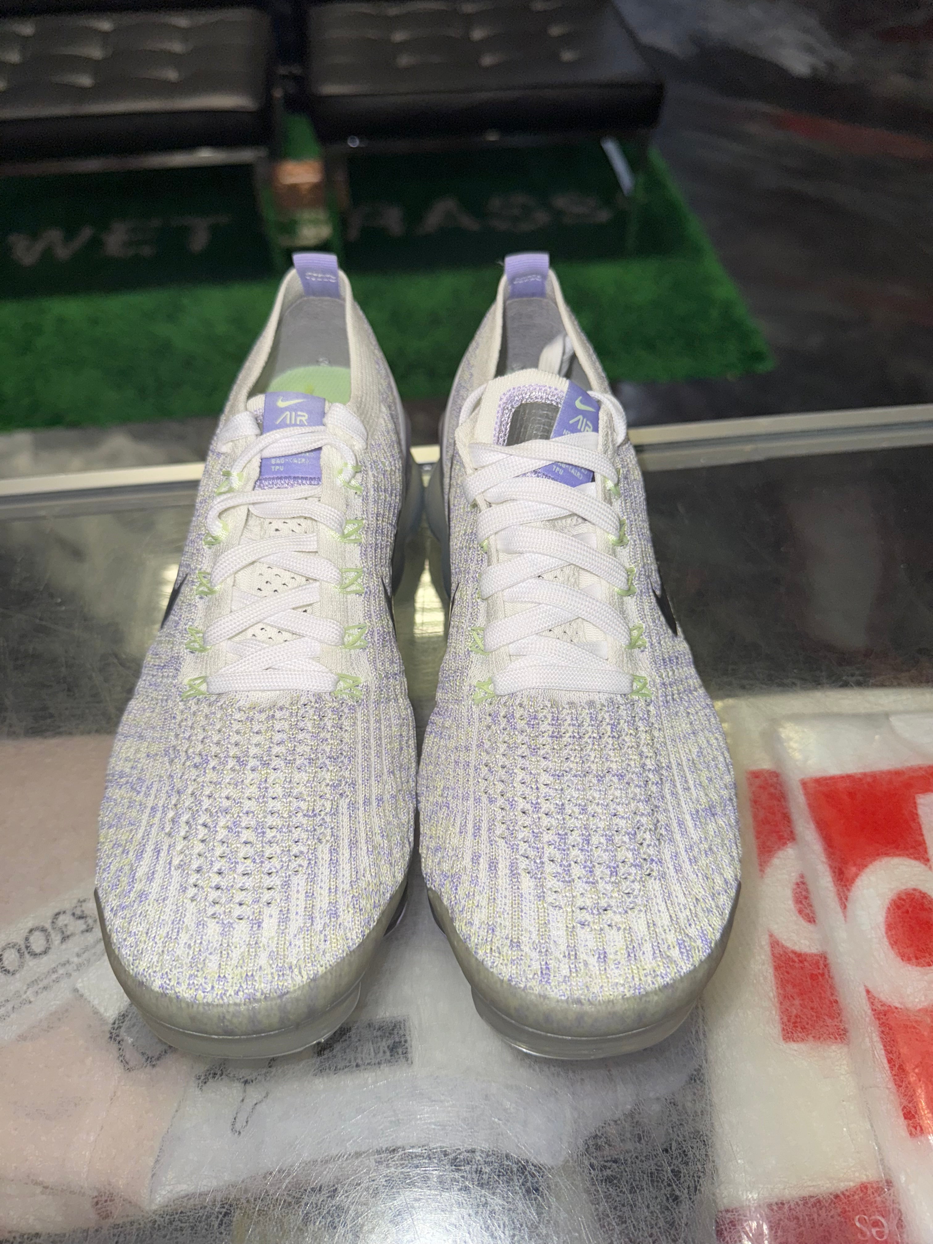 Size 8.5 (10W) Air Vapormax Flyknit 3 “Lavender Volt” Brand New