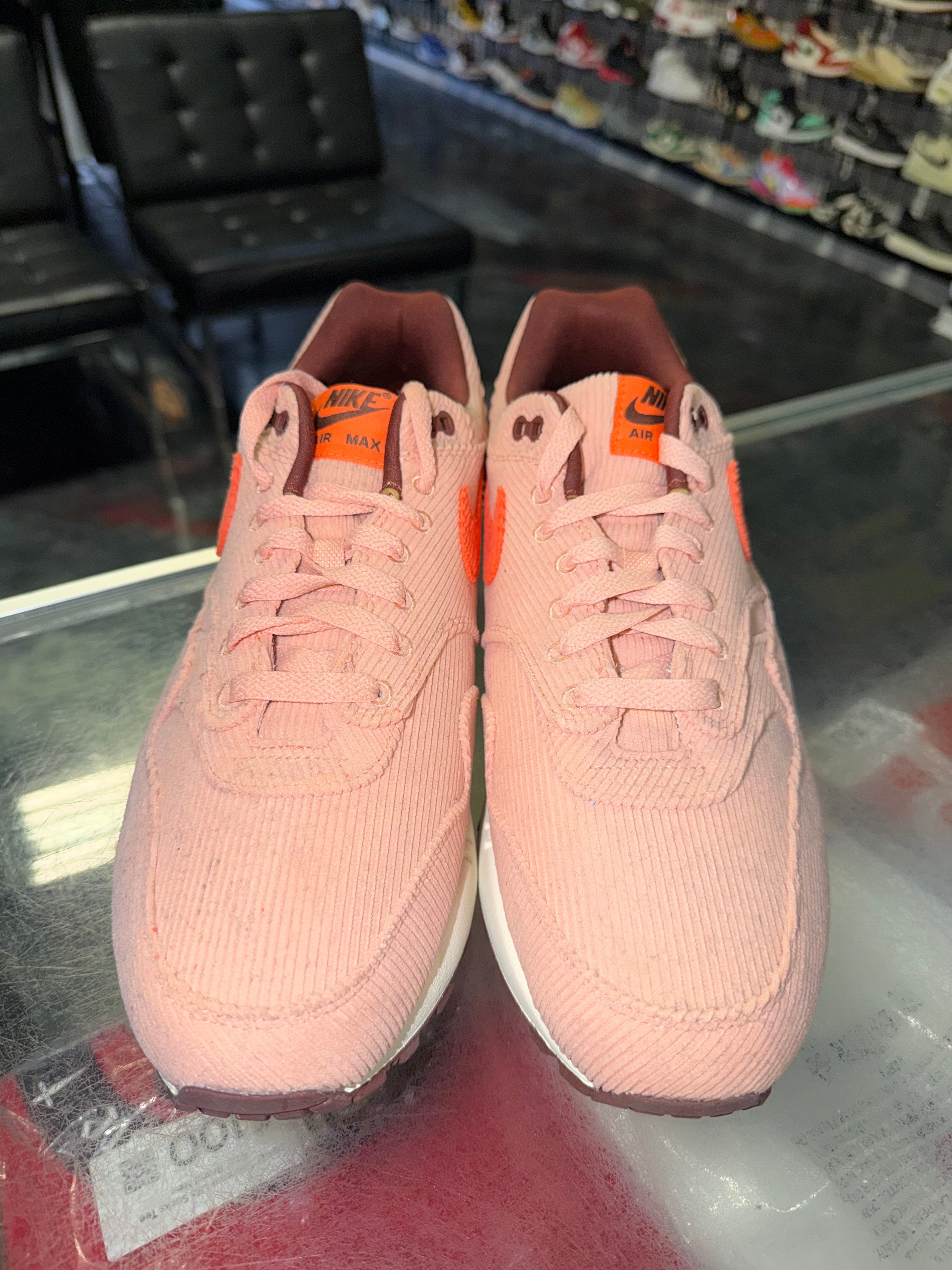 Size 12 Air Max 1 Corduroy "Coral Stardust" Brand New