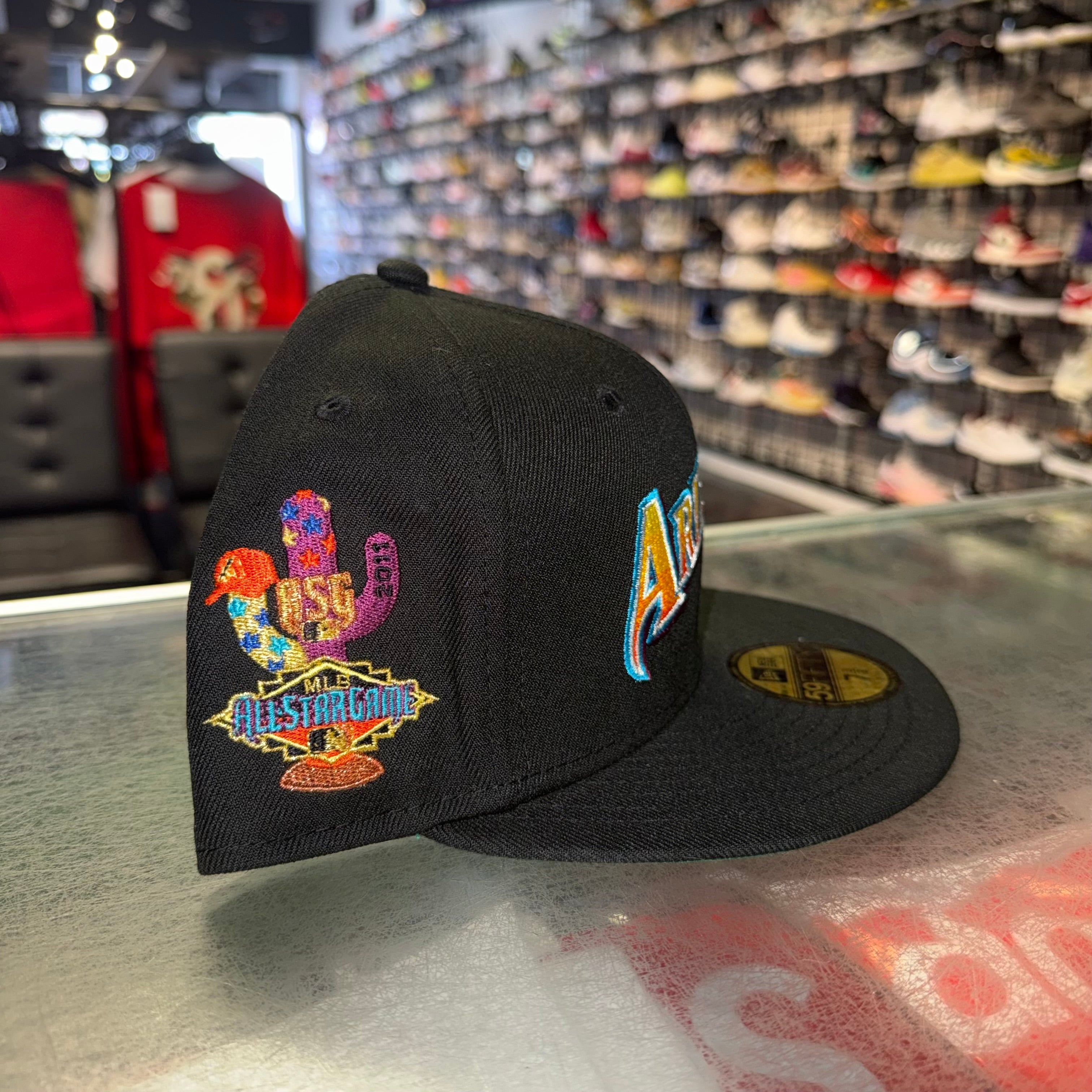 Size 7 3/8 New Era Fitted Hat “Diamondbacks ASG Arizona” Brand New