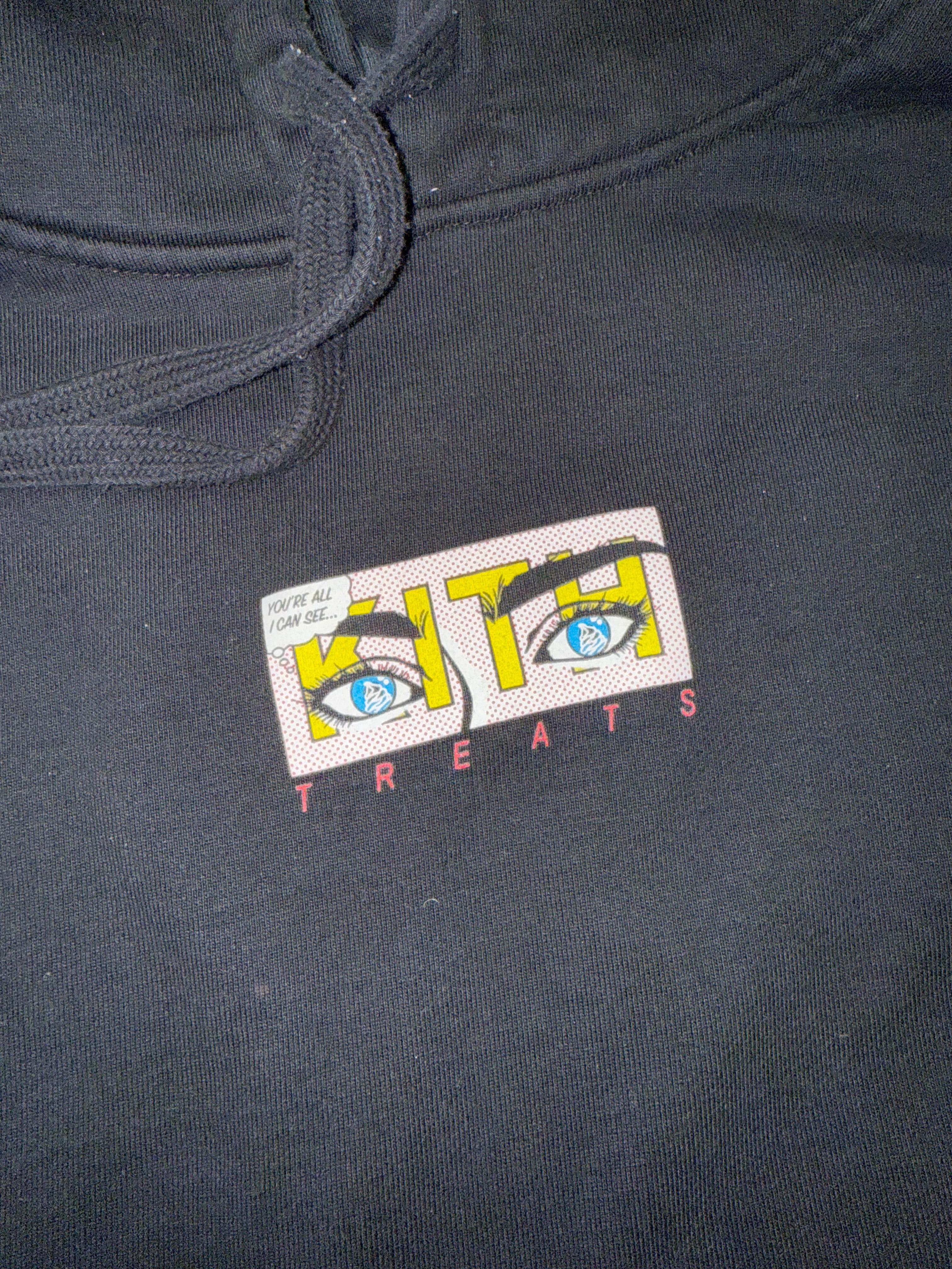 Size L Kith Treats Comic Hoodie “Black”