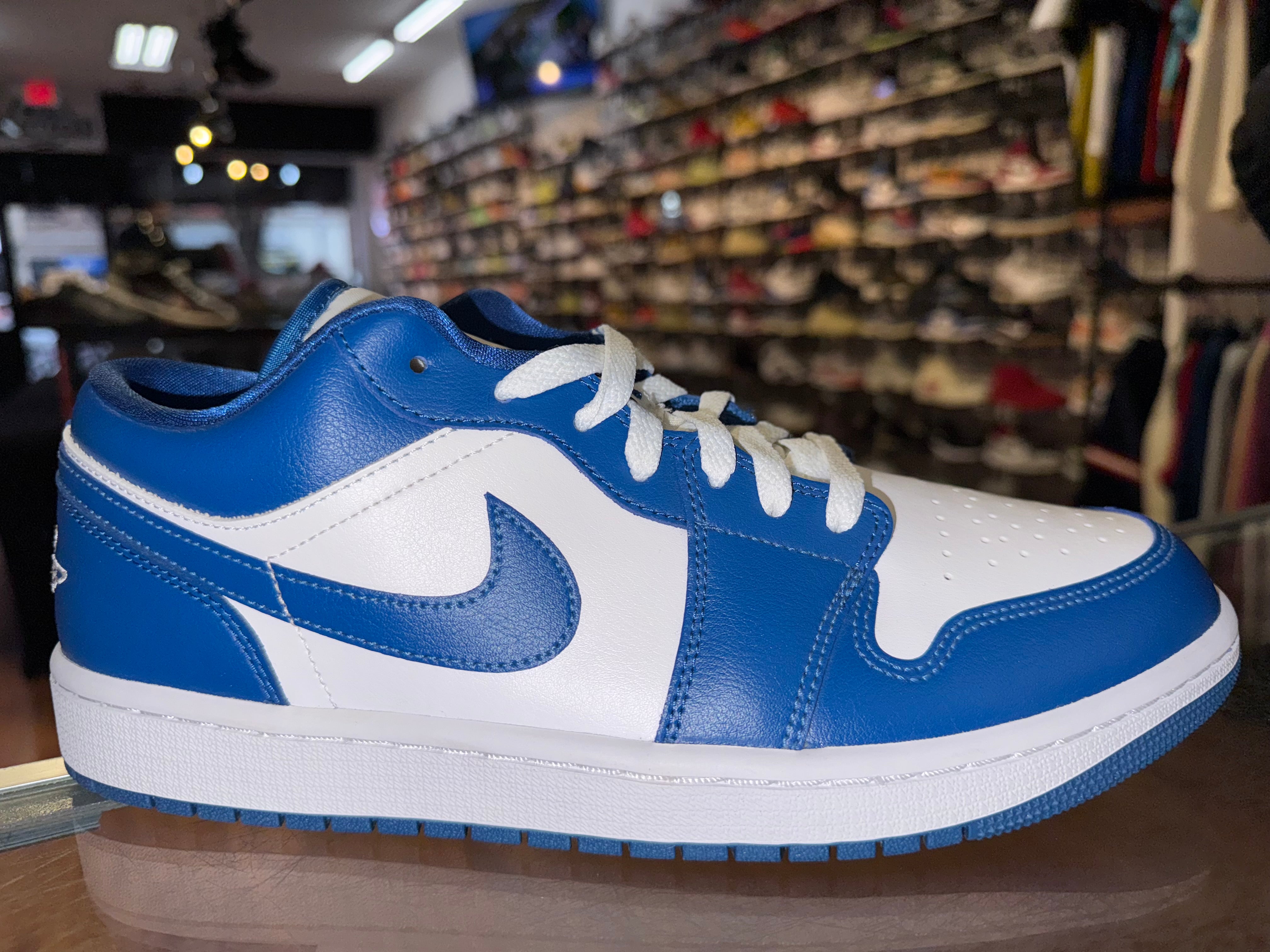 Size 10 (11.5W) Air Jordan 1 Low “Marina Blue” Brand New