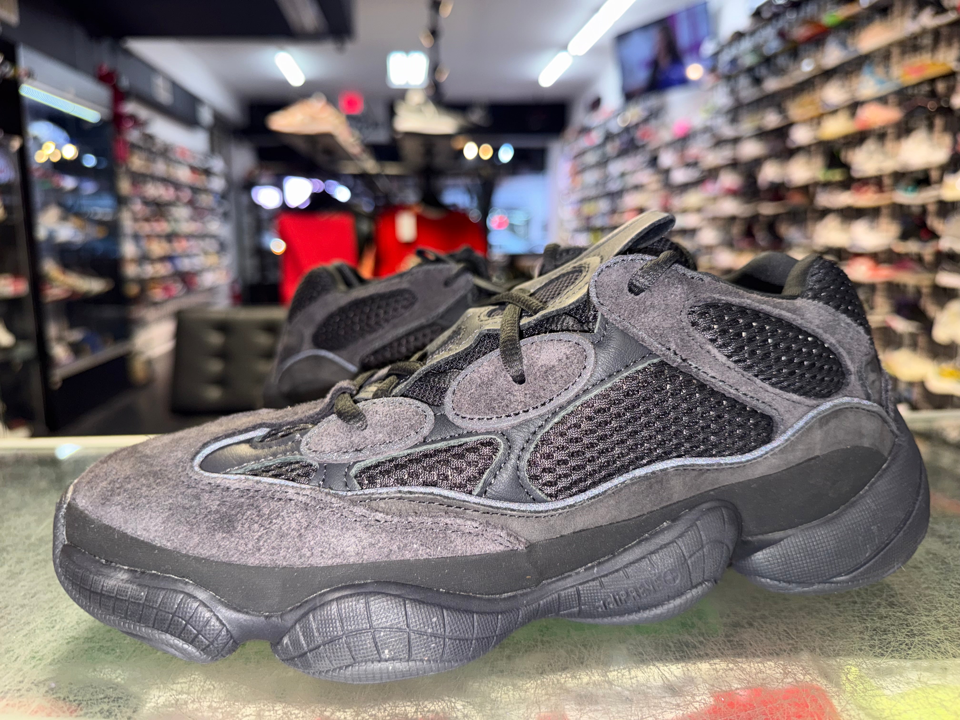 Size 9 Yeezy 500 "Utility Black"