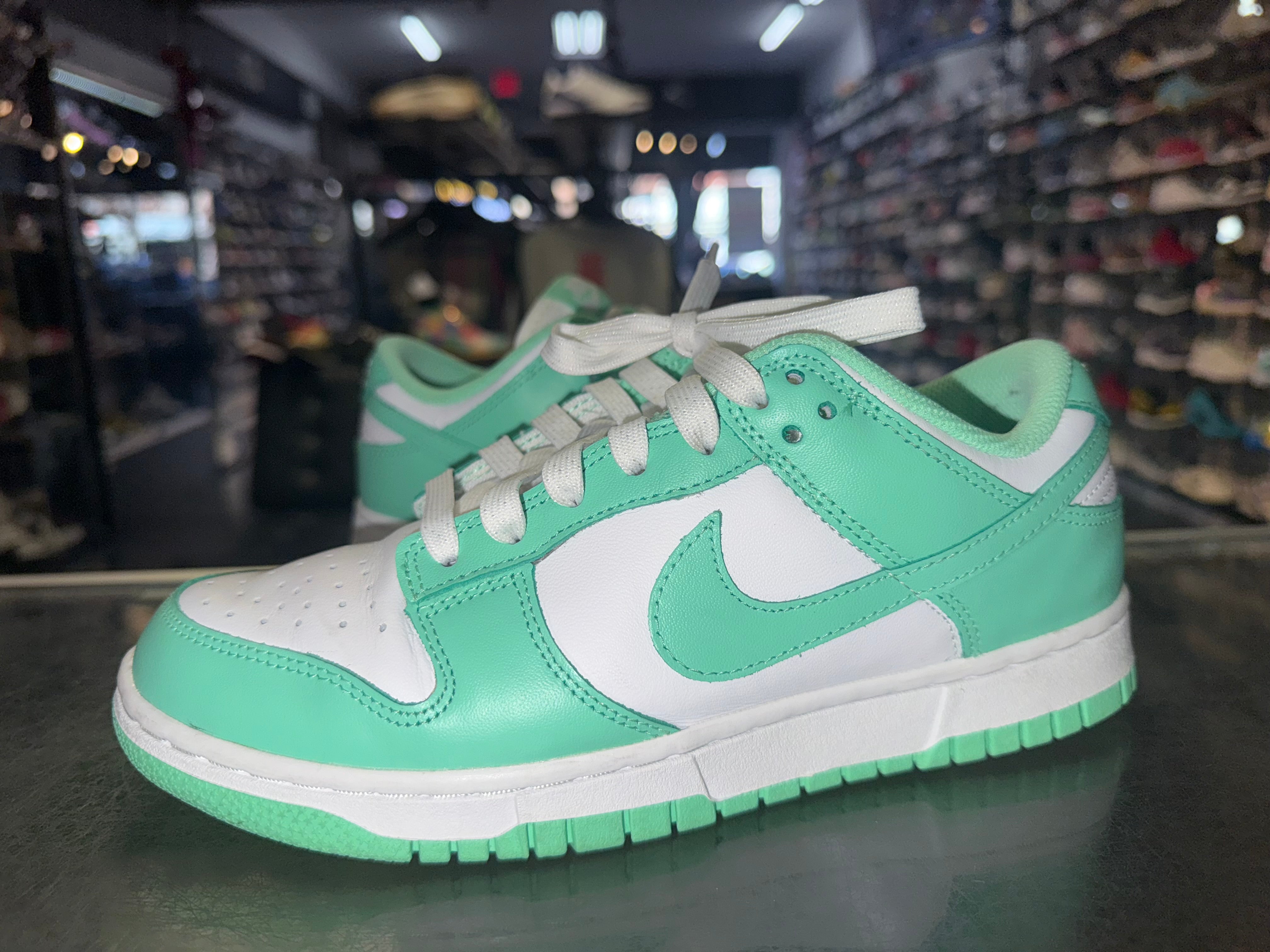 Size 6 (7.5W) Dunk Low "Green Glow"
