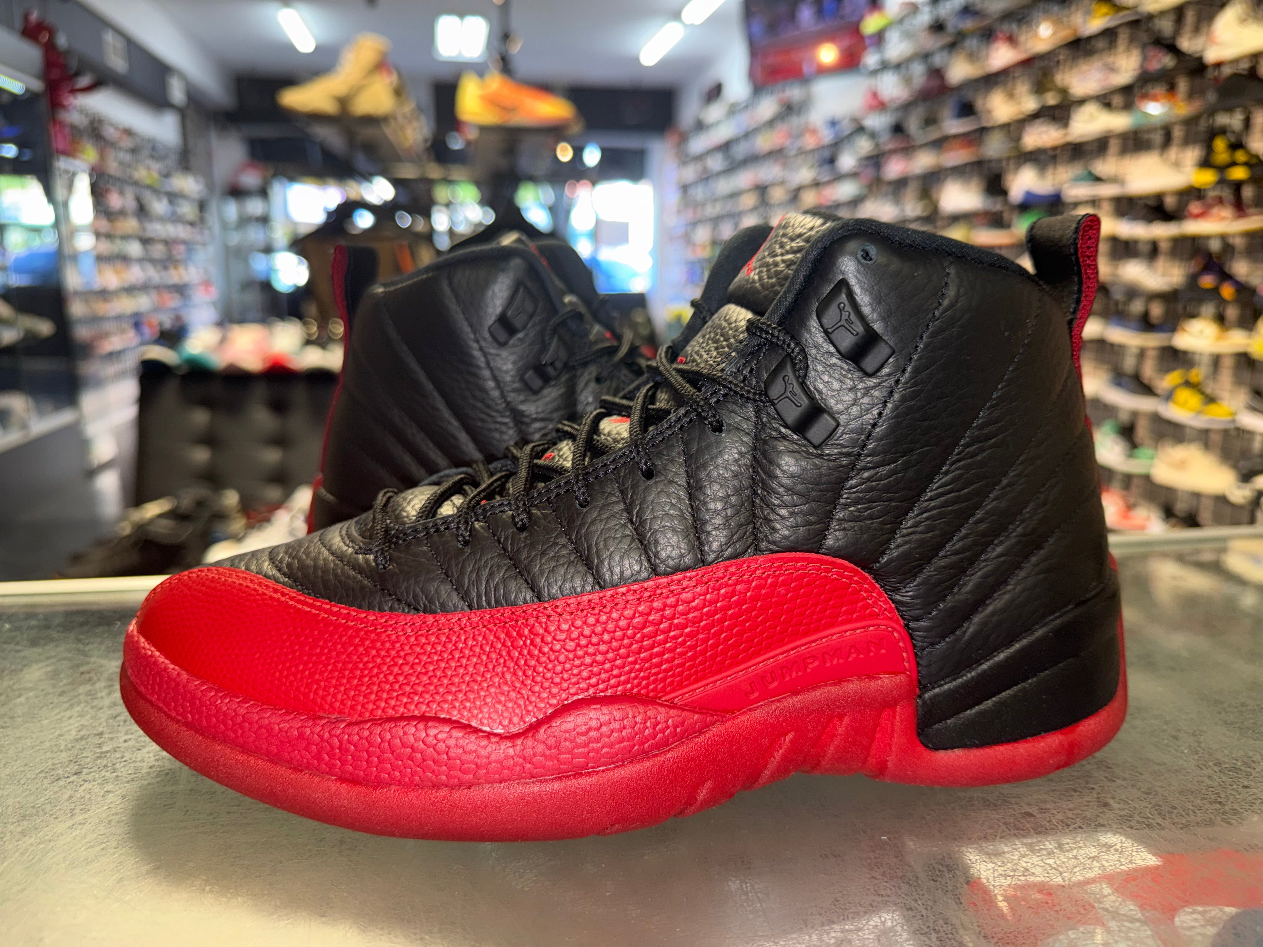 Size 8 Air Jordan 12 "Flu Game"