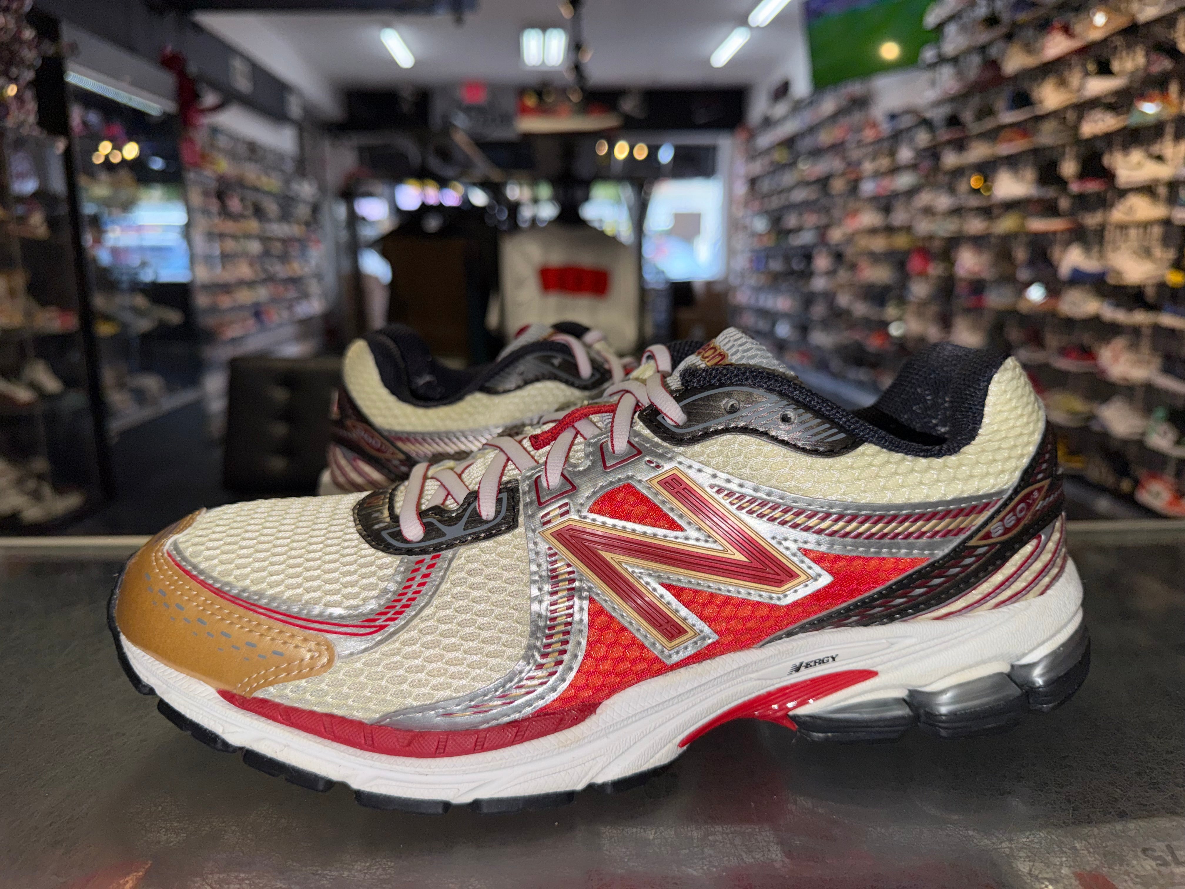 Size 11.5 New Balance 860v2 Aime Leon Dore "Red"