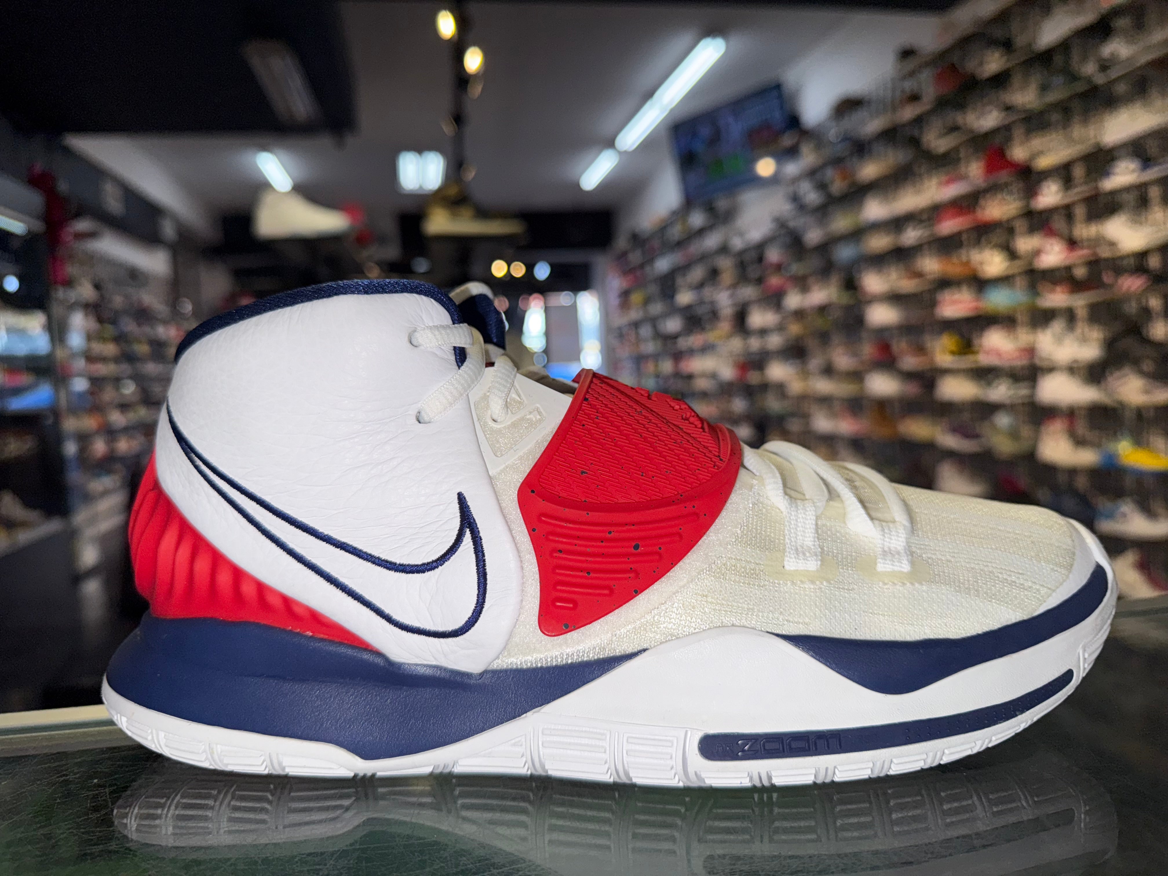 Size 9 Kyrie 6 "USA" Brand New