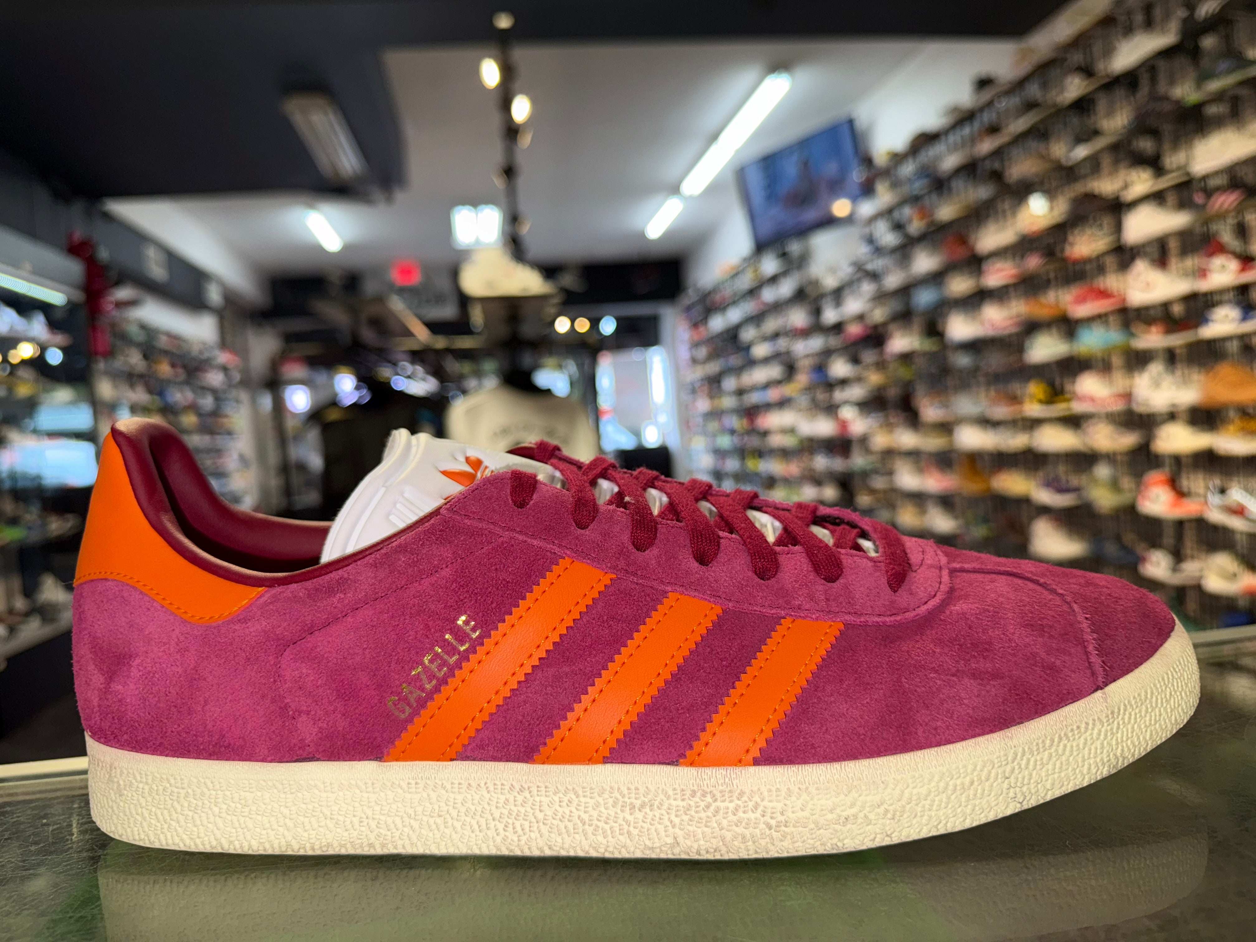 Size 12.5 Adidas Gazelle "AS Roma"