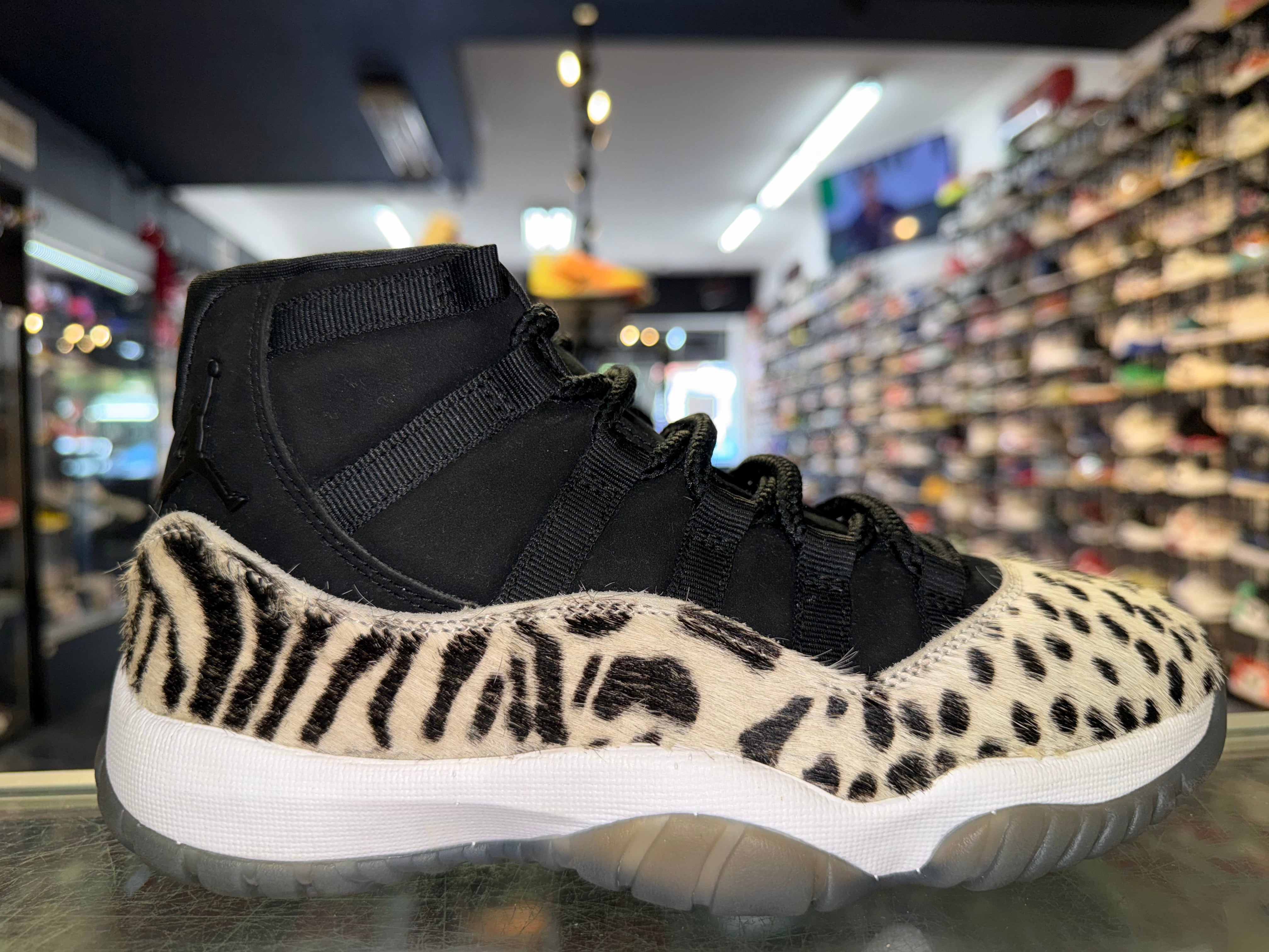 Size 5 (6.5W) Air Jordan 11 "Animal Instinct"