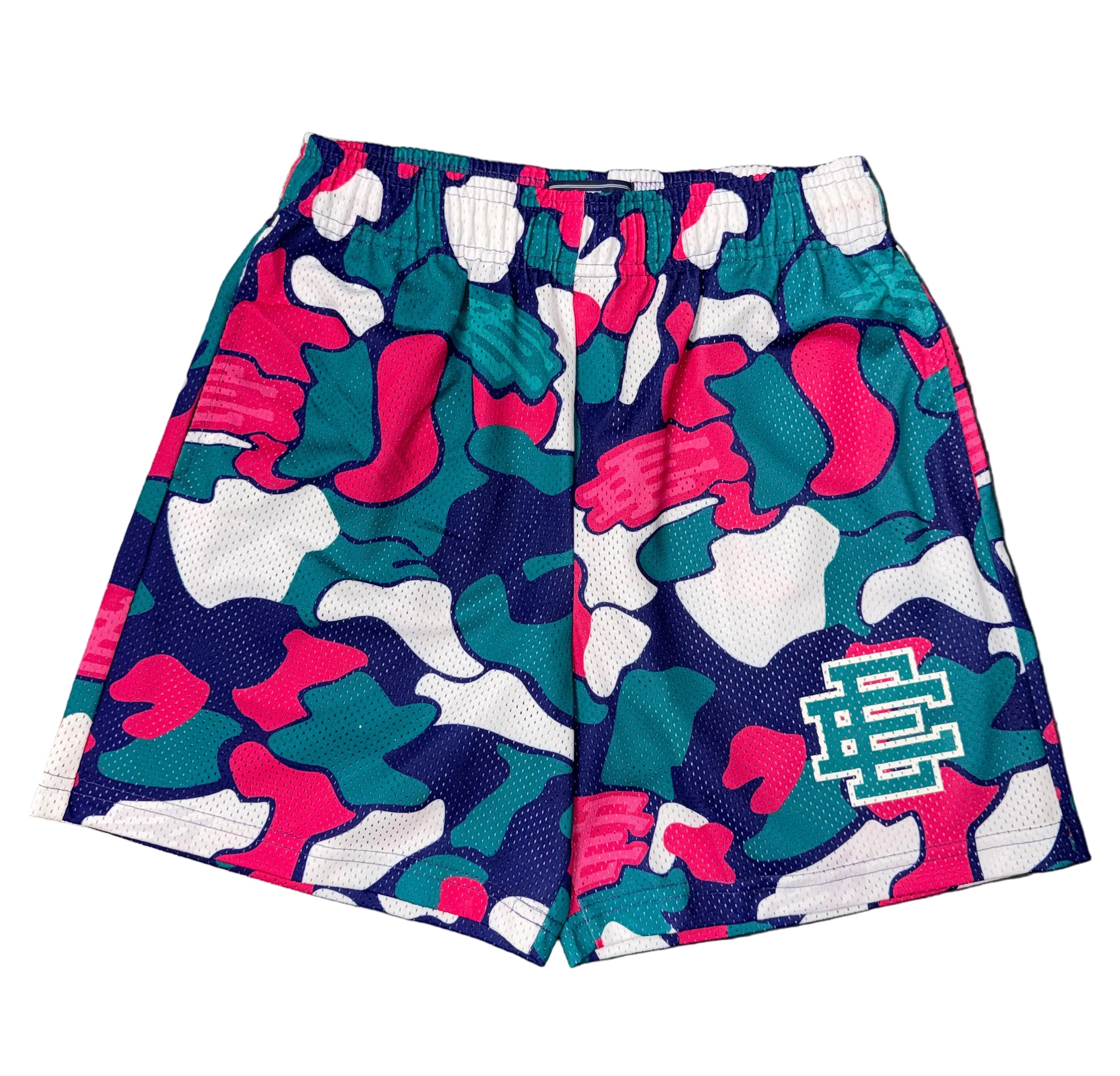 Size M Eric Emanuel EE Shorts “Multi Camo Green”