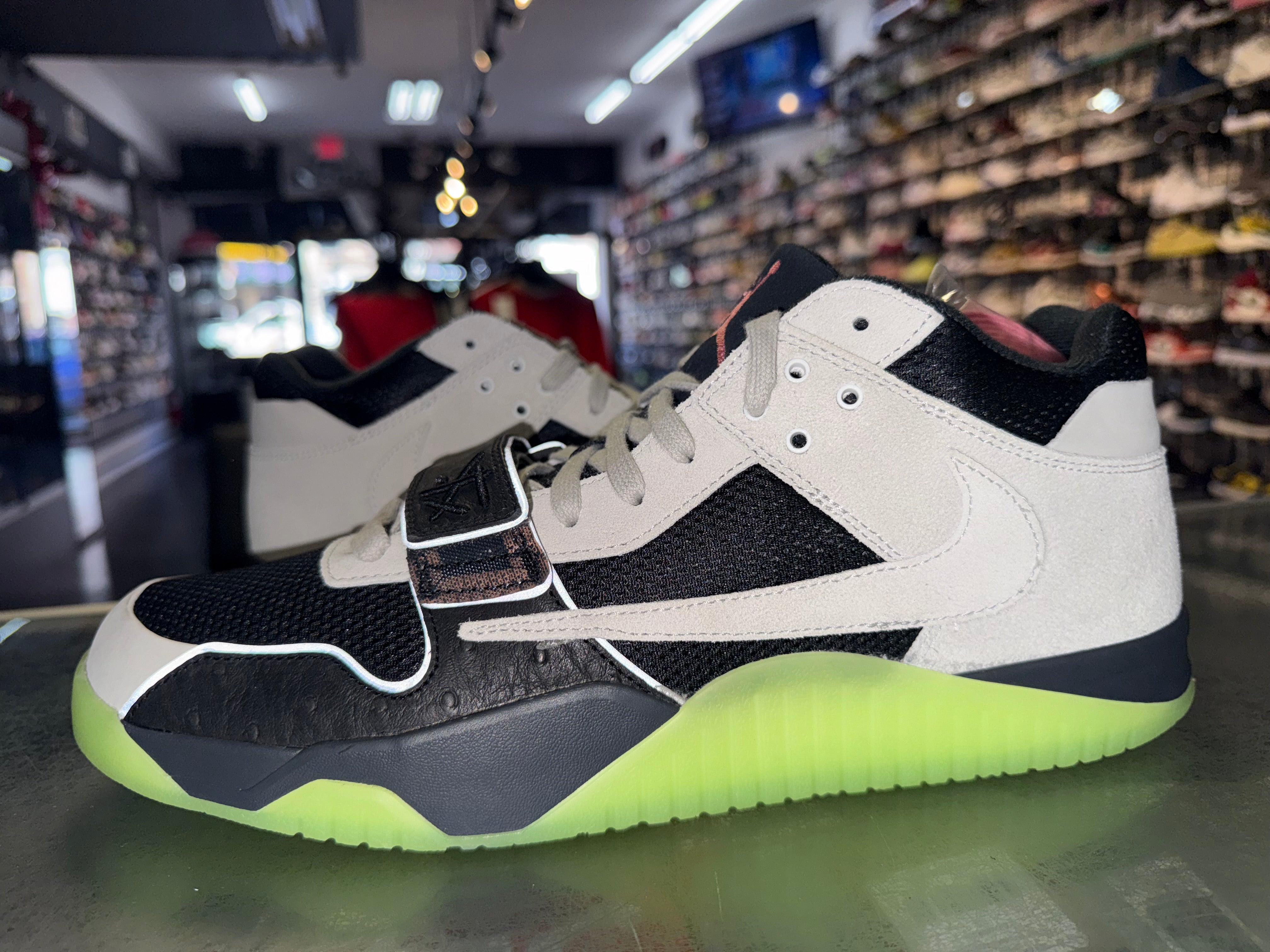 Size 13 Jordan Jumpman Jack Travis Scott x Chase B "Black Night Silver"