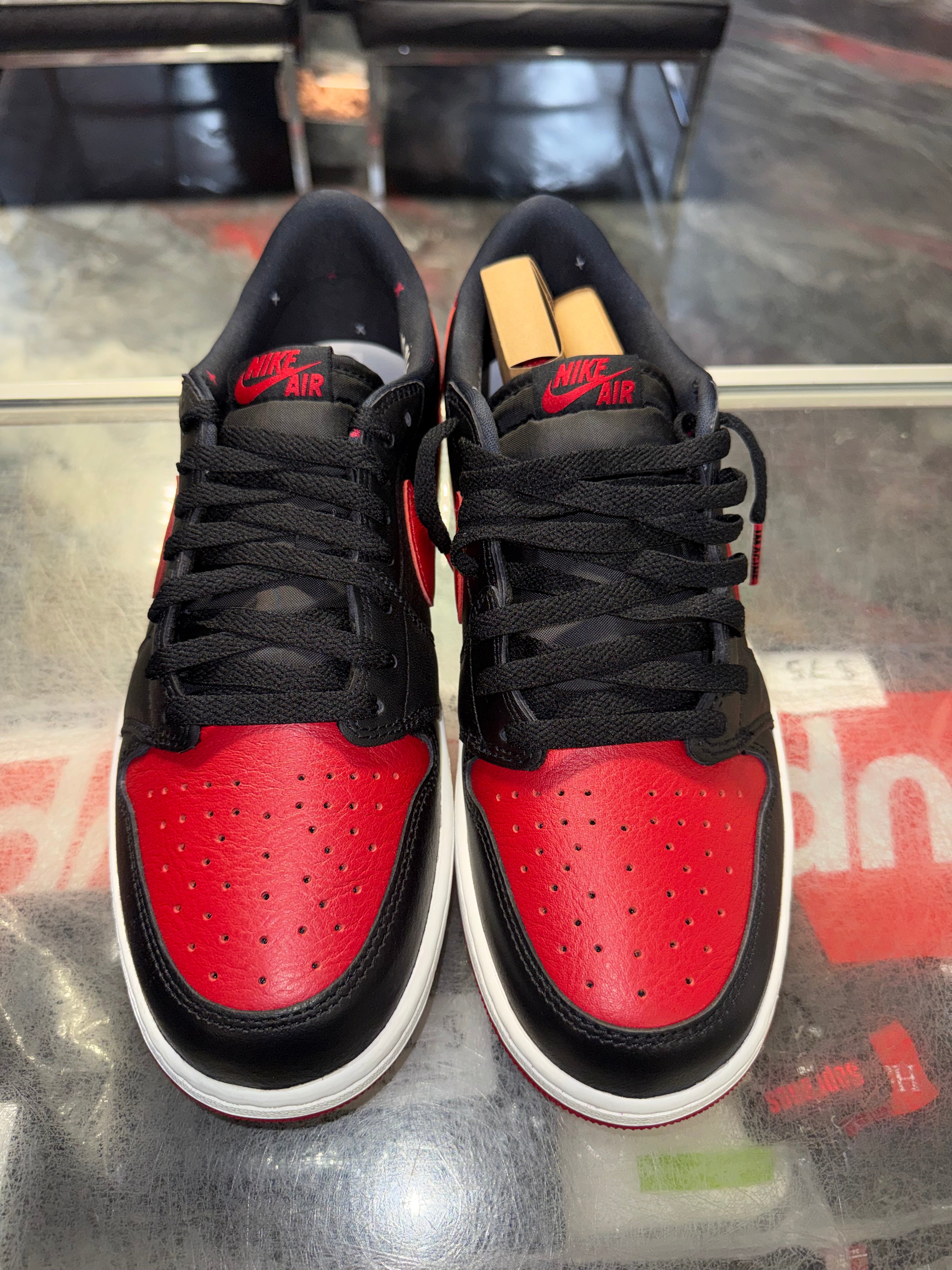 Size 12 Air Jordan 1 Low "Banned" Brand New