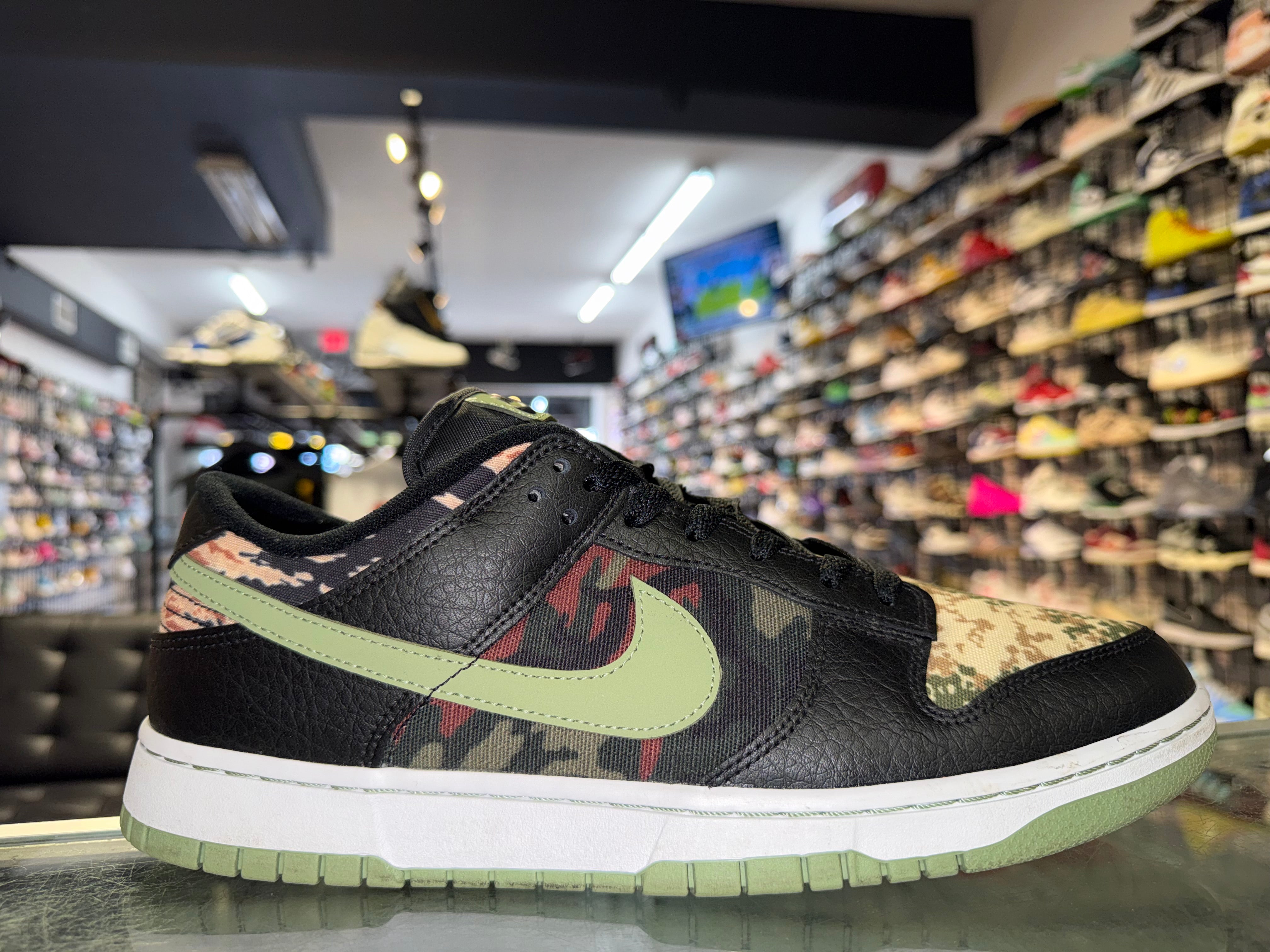 Size 12 Dunk Low "Crazy Camo"