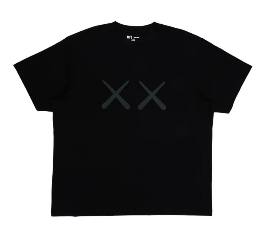 Size L Kaws x Uniqlo Warhol Tee “Black”