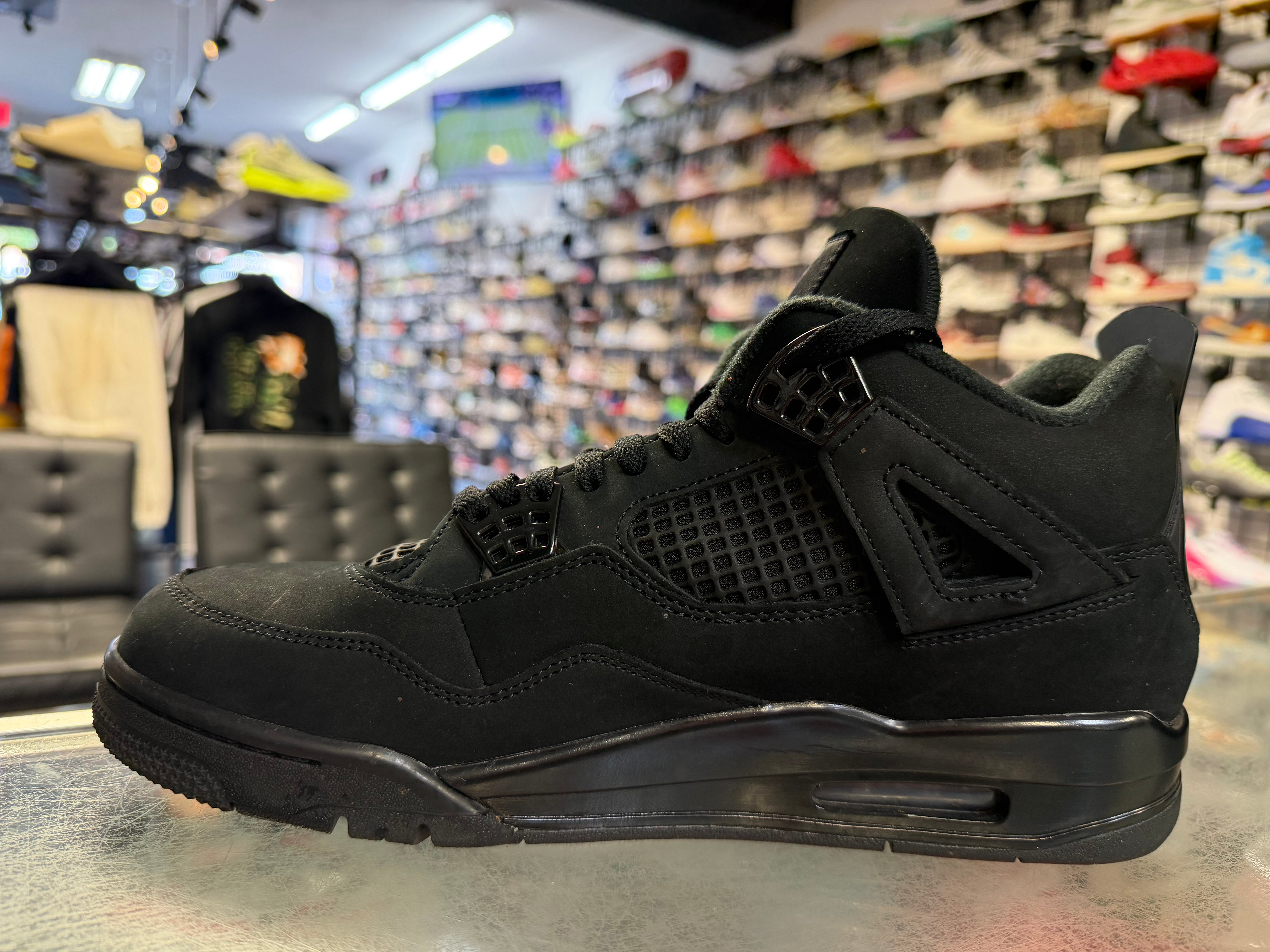 Size 11 Air Jordan 4 "Black Cat"