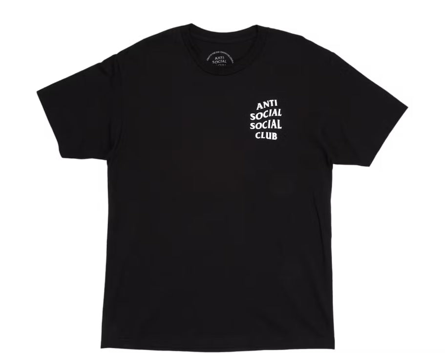 Size XL Anti Social Social Club Logo Tee “Black”