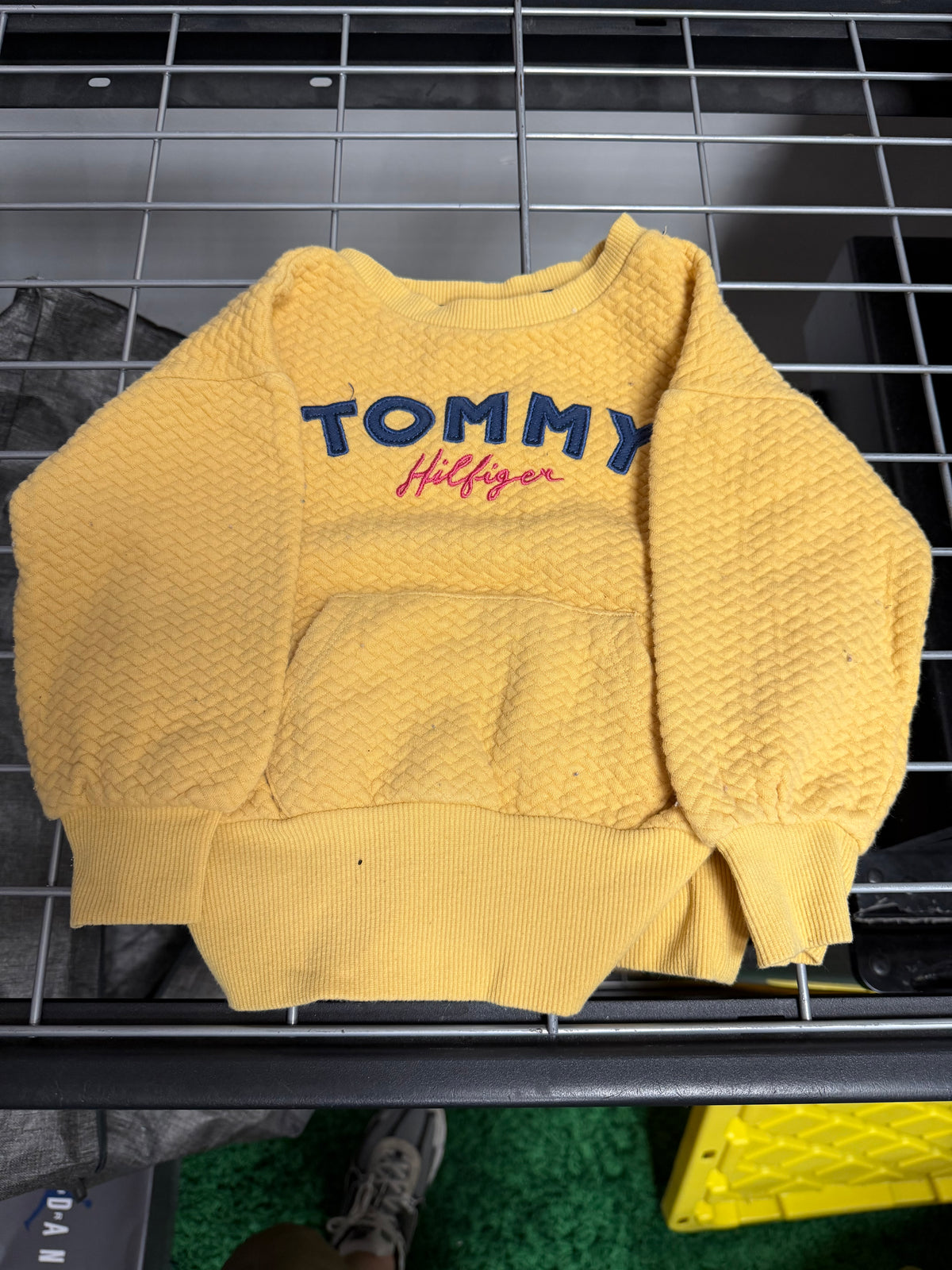 Size 3T Tommy Hilfiger Crewneck "Gold"