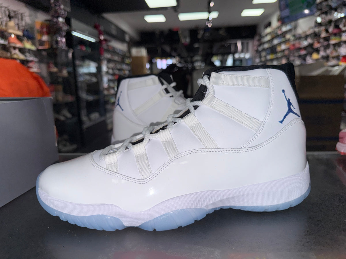 Air Jordan 11 Legend Blue sneaker, pre-owned, size 11 – view 2