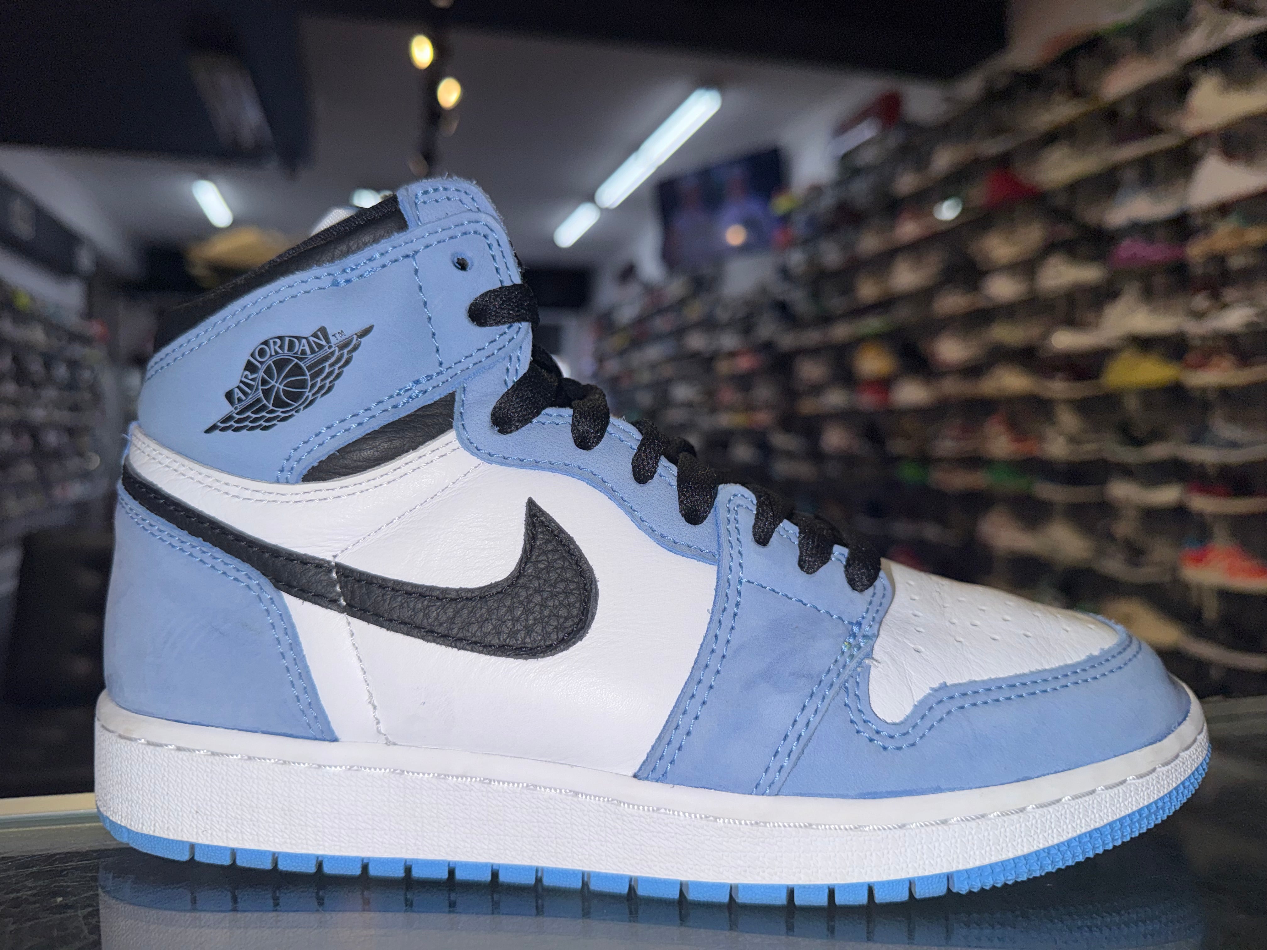 Size 5.5y Air Jordan 1 "University Blue"