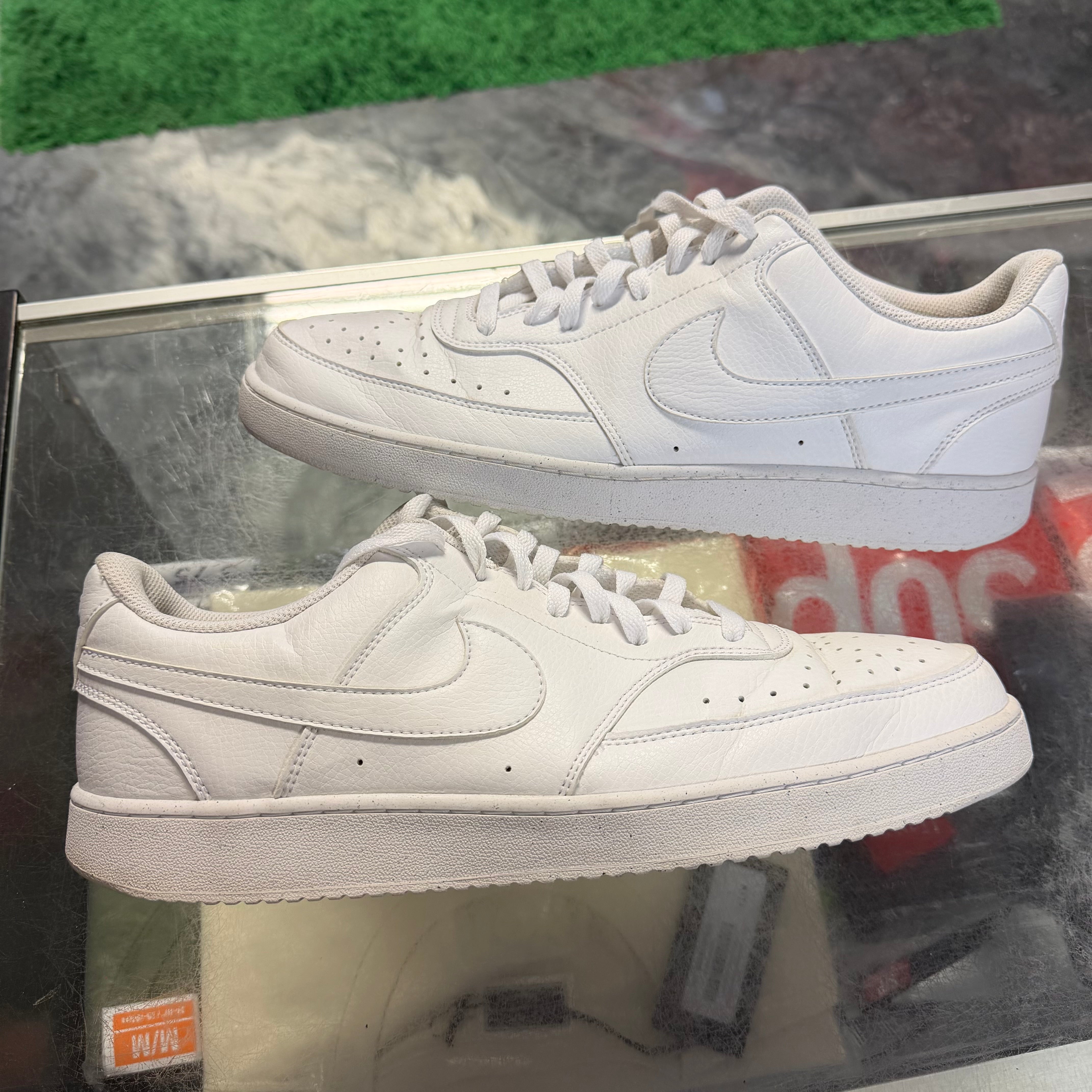 Size 14 Nike Court Vision Low "White" - NB