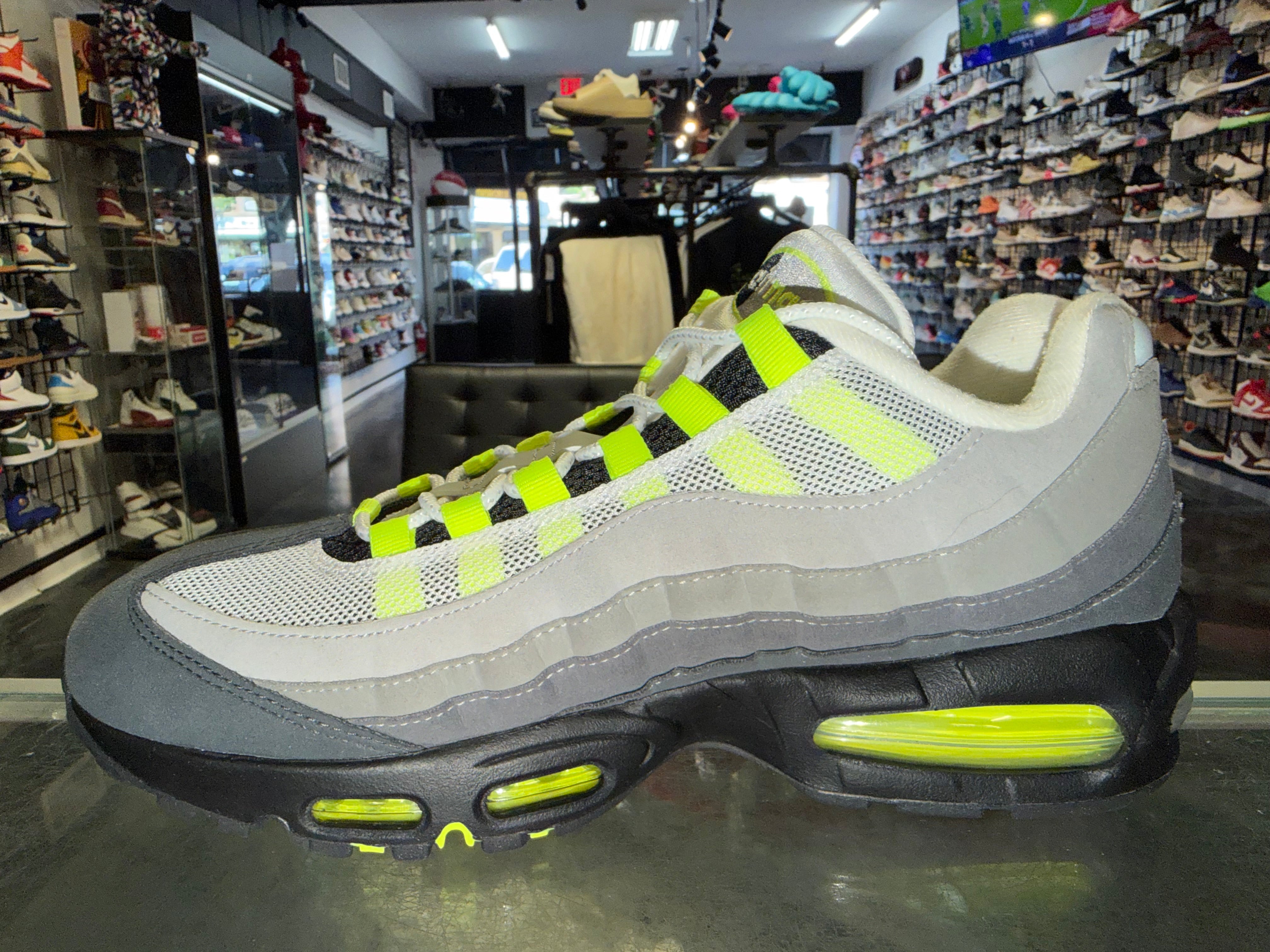 Size 11.5 Air Max 95 OG Big Bubble "Neon"