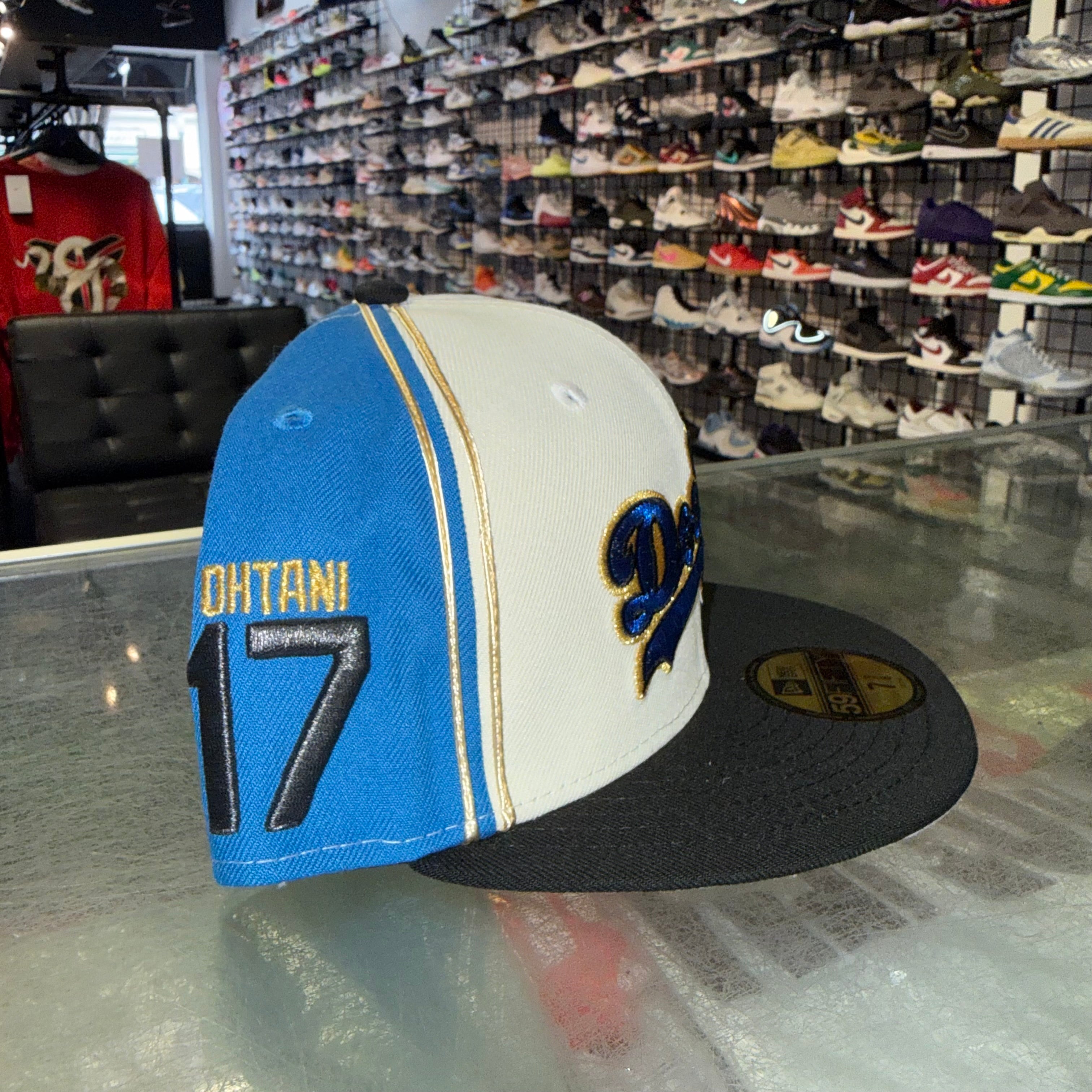 Size 7 3/8 New Era Fitted Hat “Dodgers Ohtani 17” Brand New
