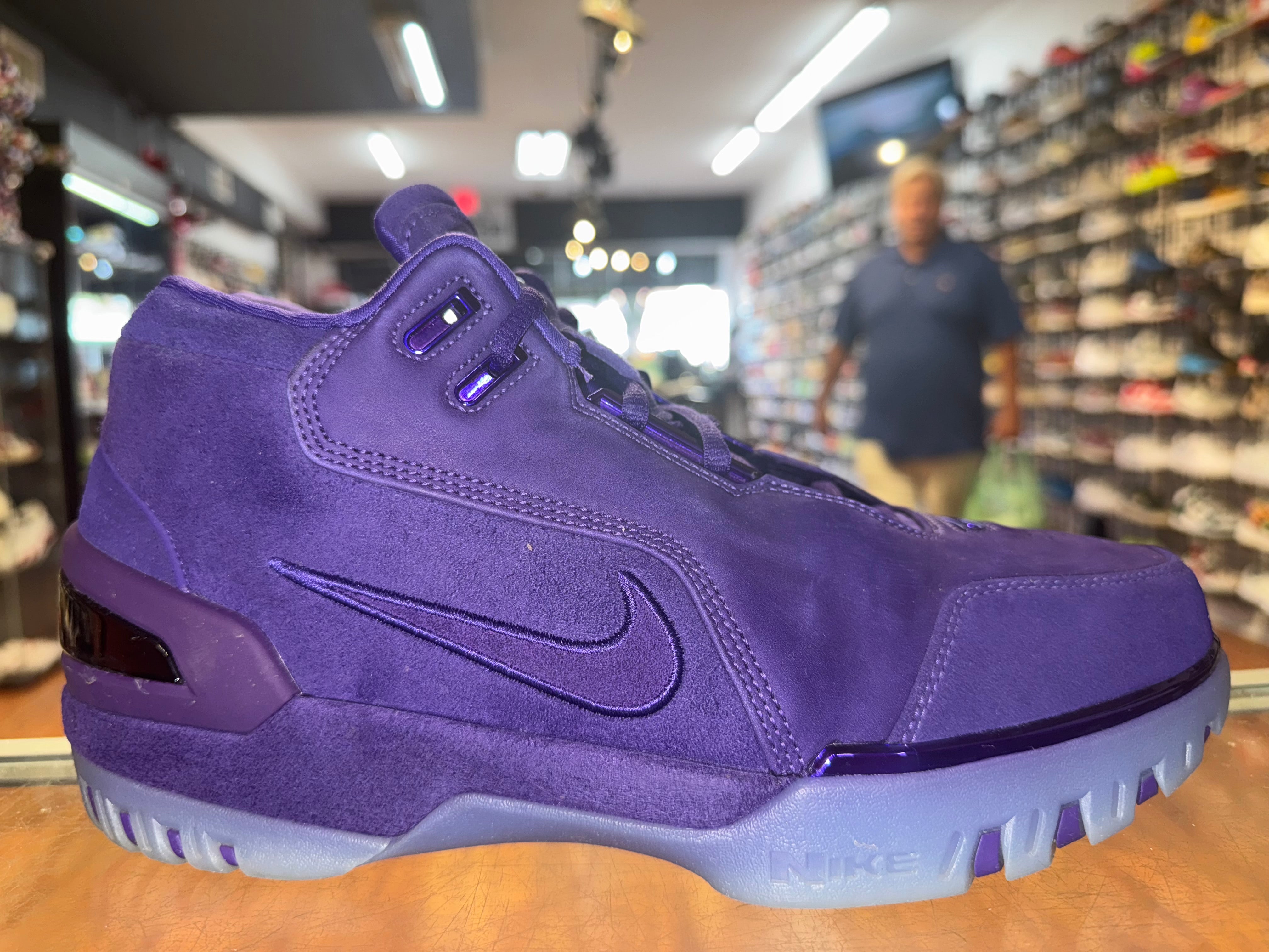 Size 9.5 Air Zoom Generation "Court Purple Suede"
