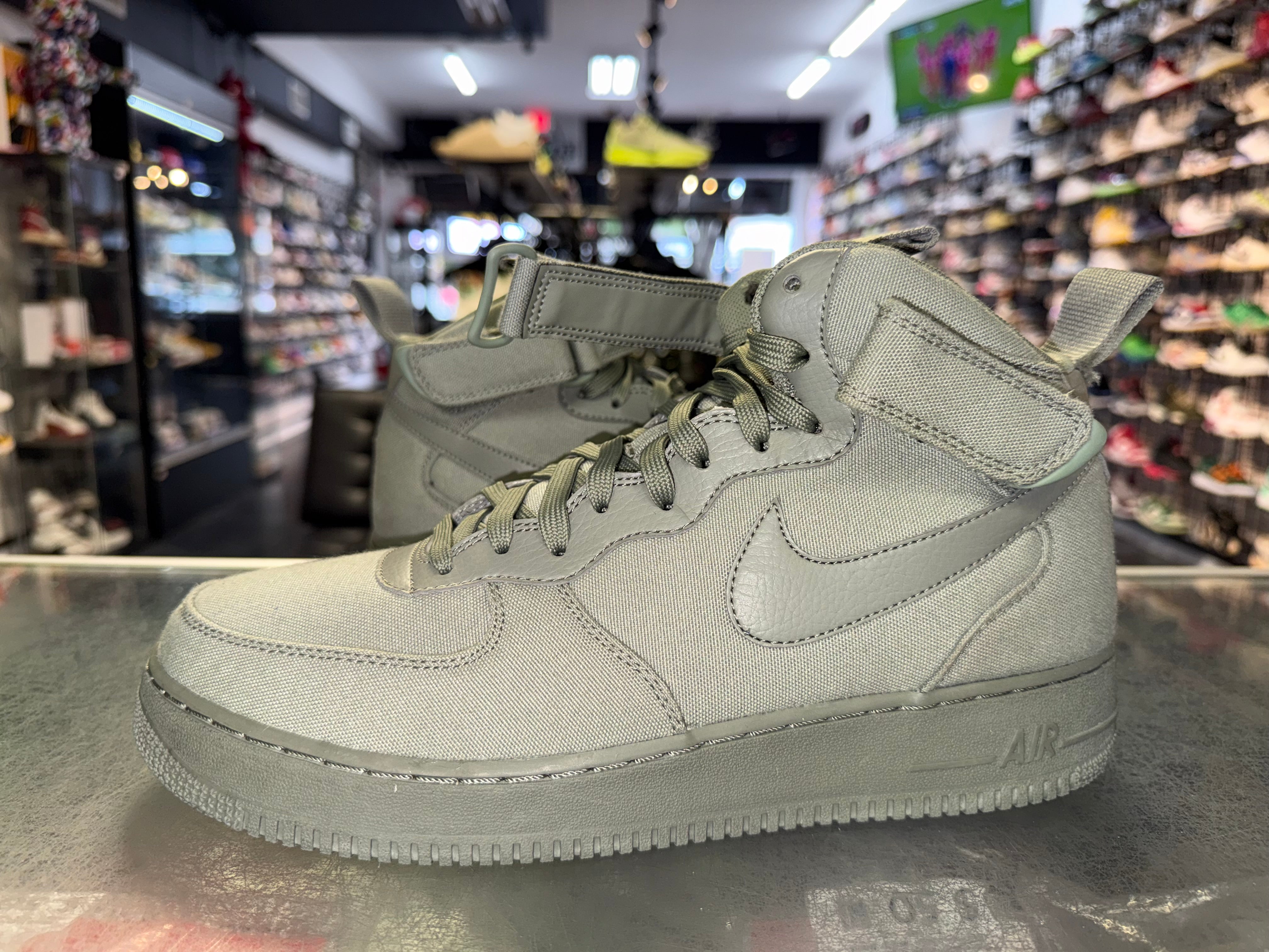 Size 10.5 Air Force 1 Mid "Dark Stucco"